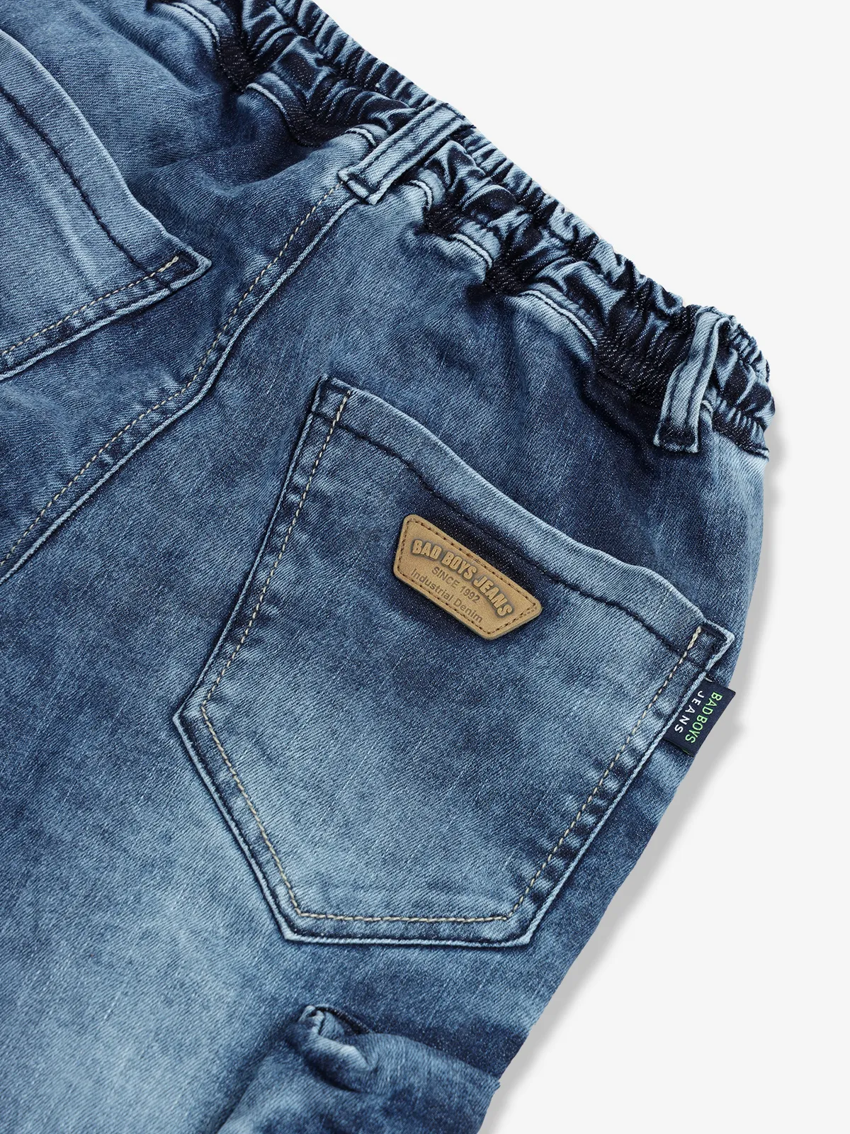 BAD BOYS blue washed cargo jeans