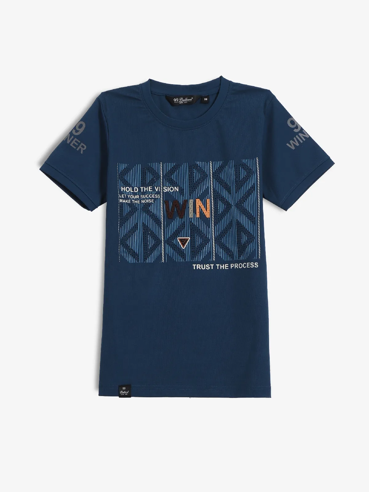 99 BALLOON blue cotton t-shirt