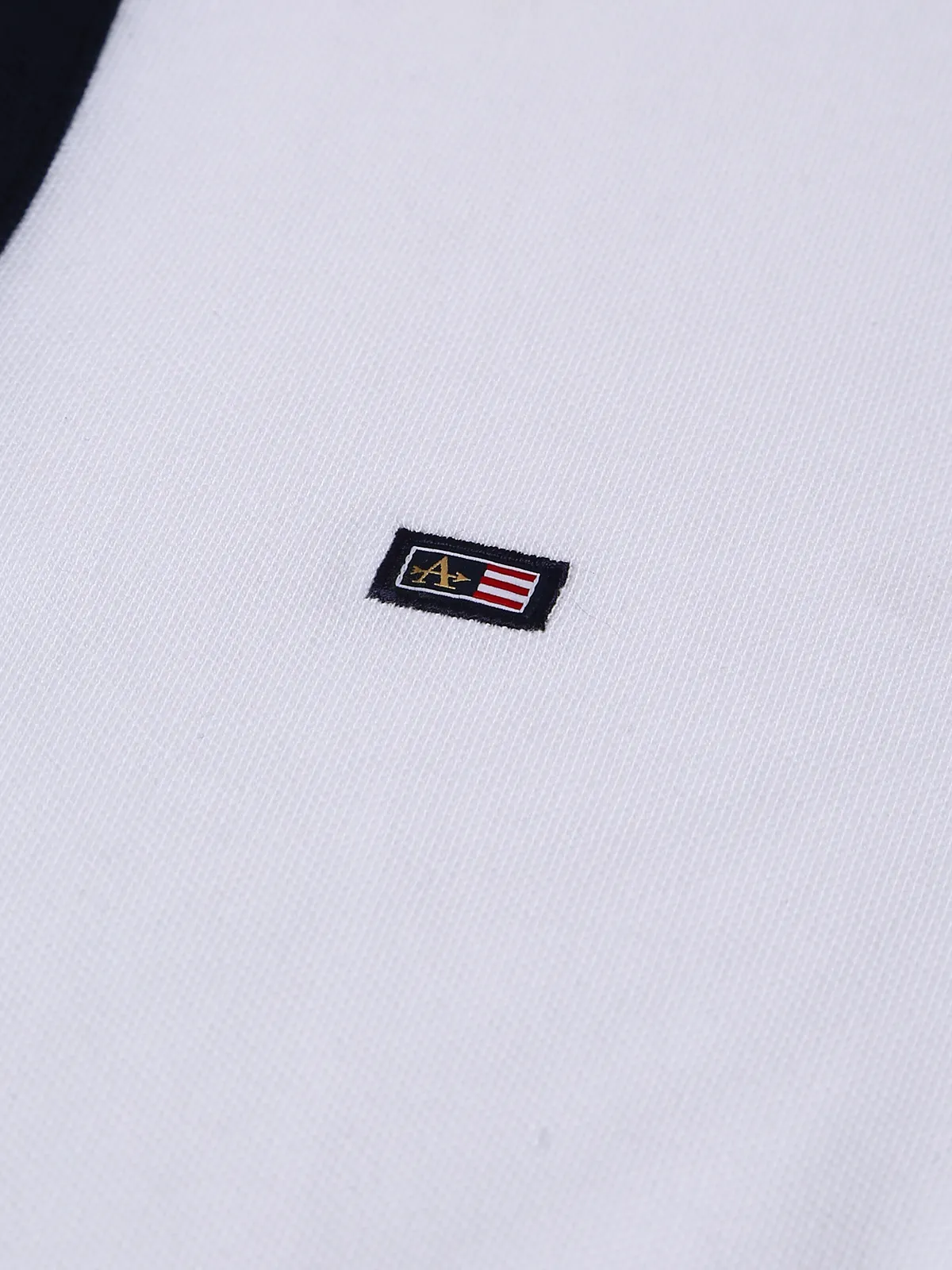 Arrow white polo t shirt in plain