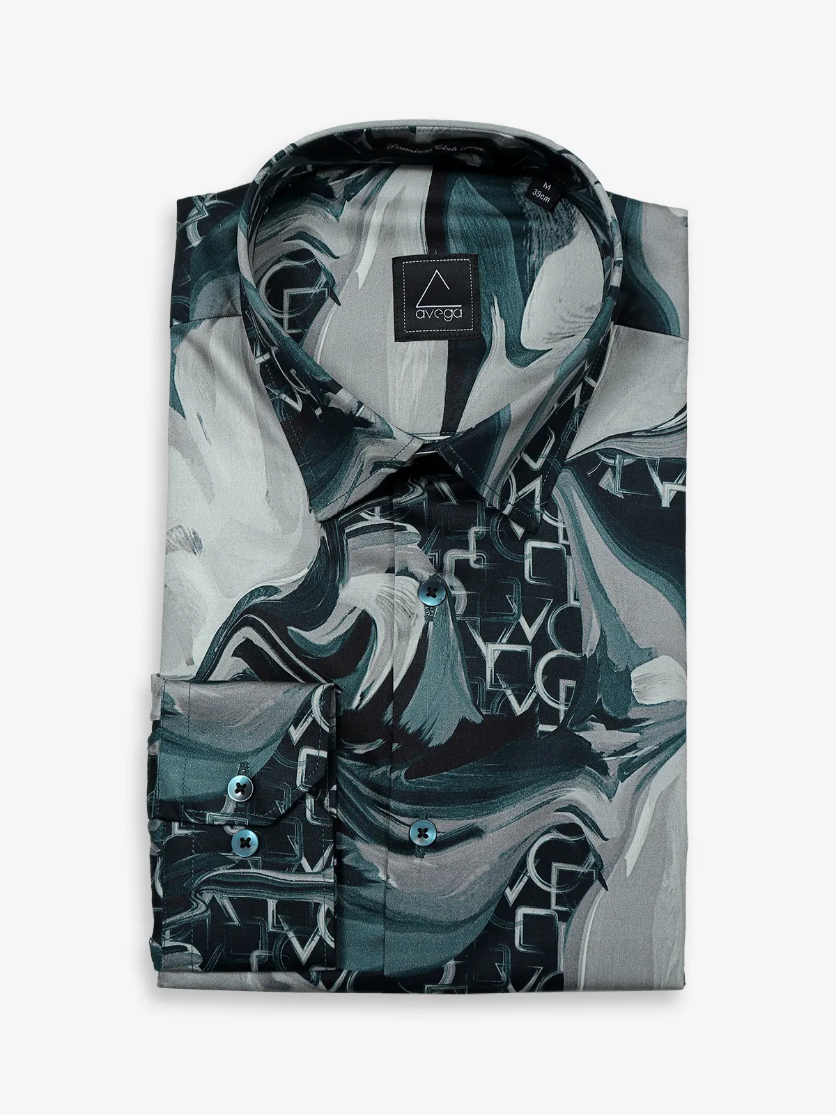 AVEGA black printed shirt