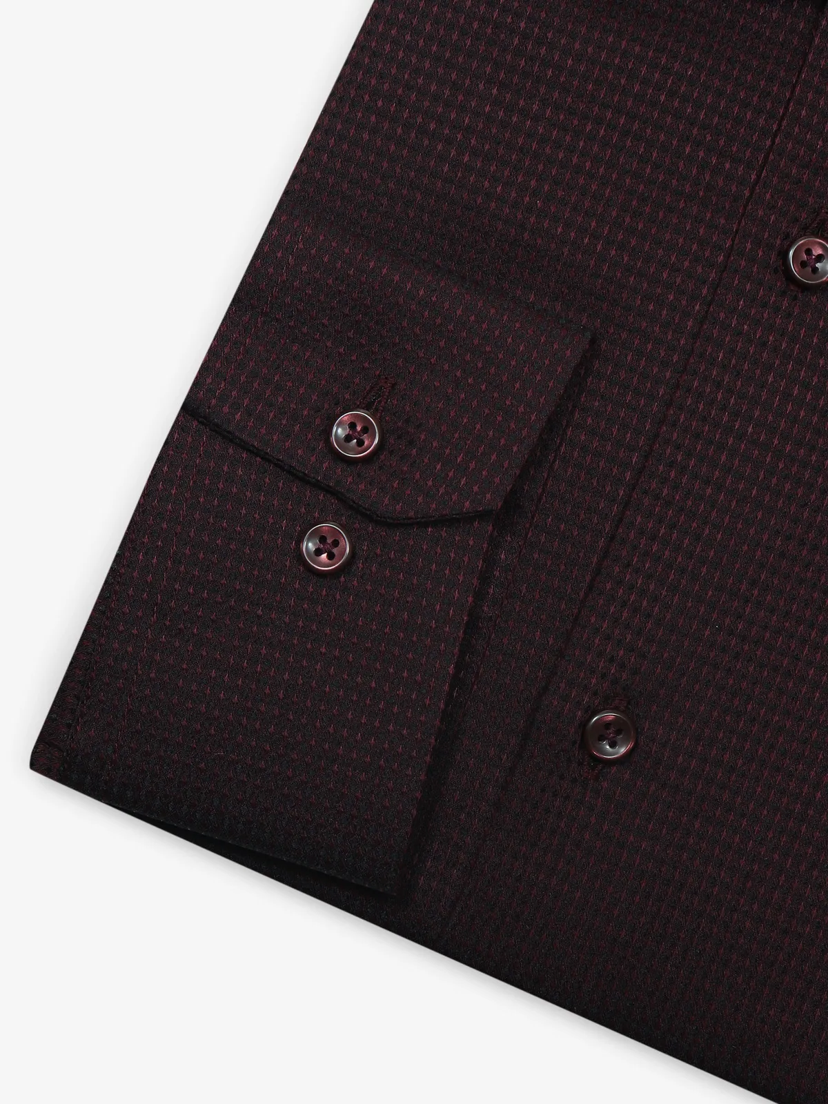 AVEGA coffee texture cotton shirt