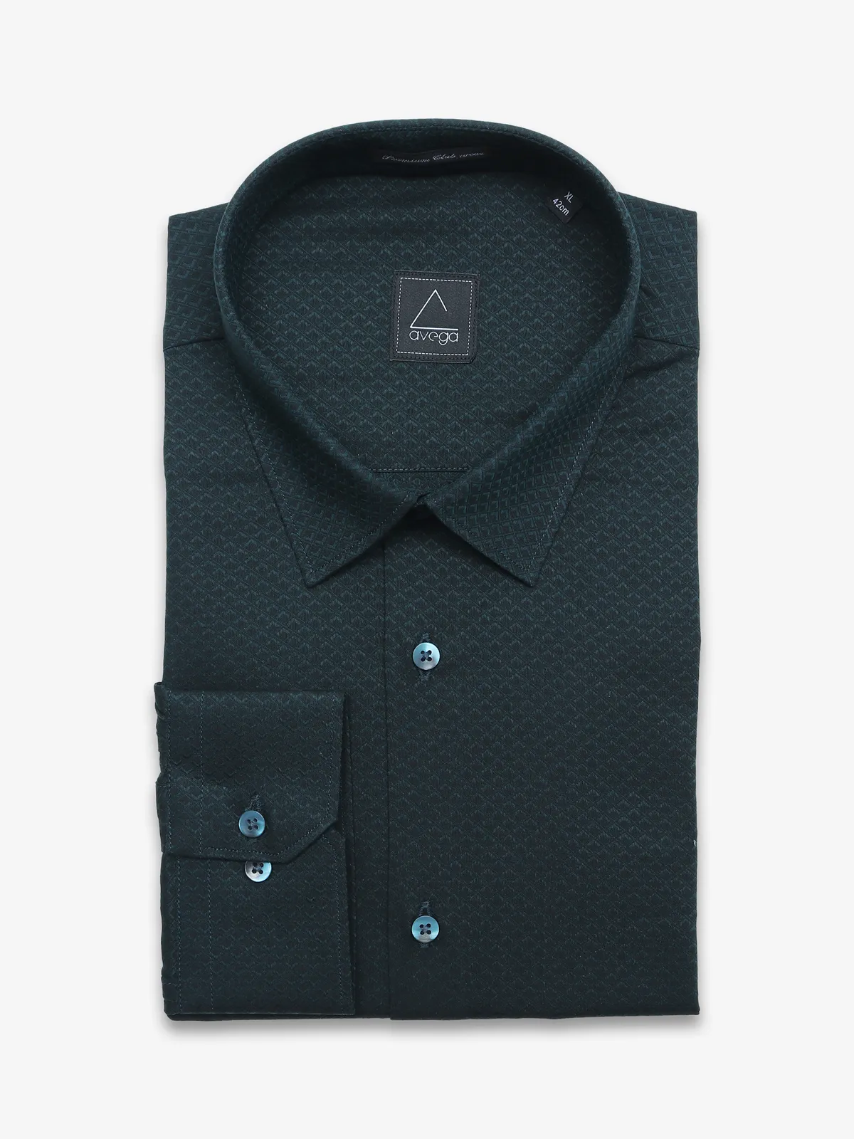 Avega rama blue cotton shirt