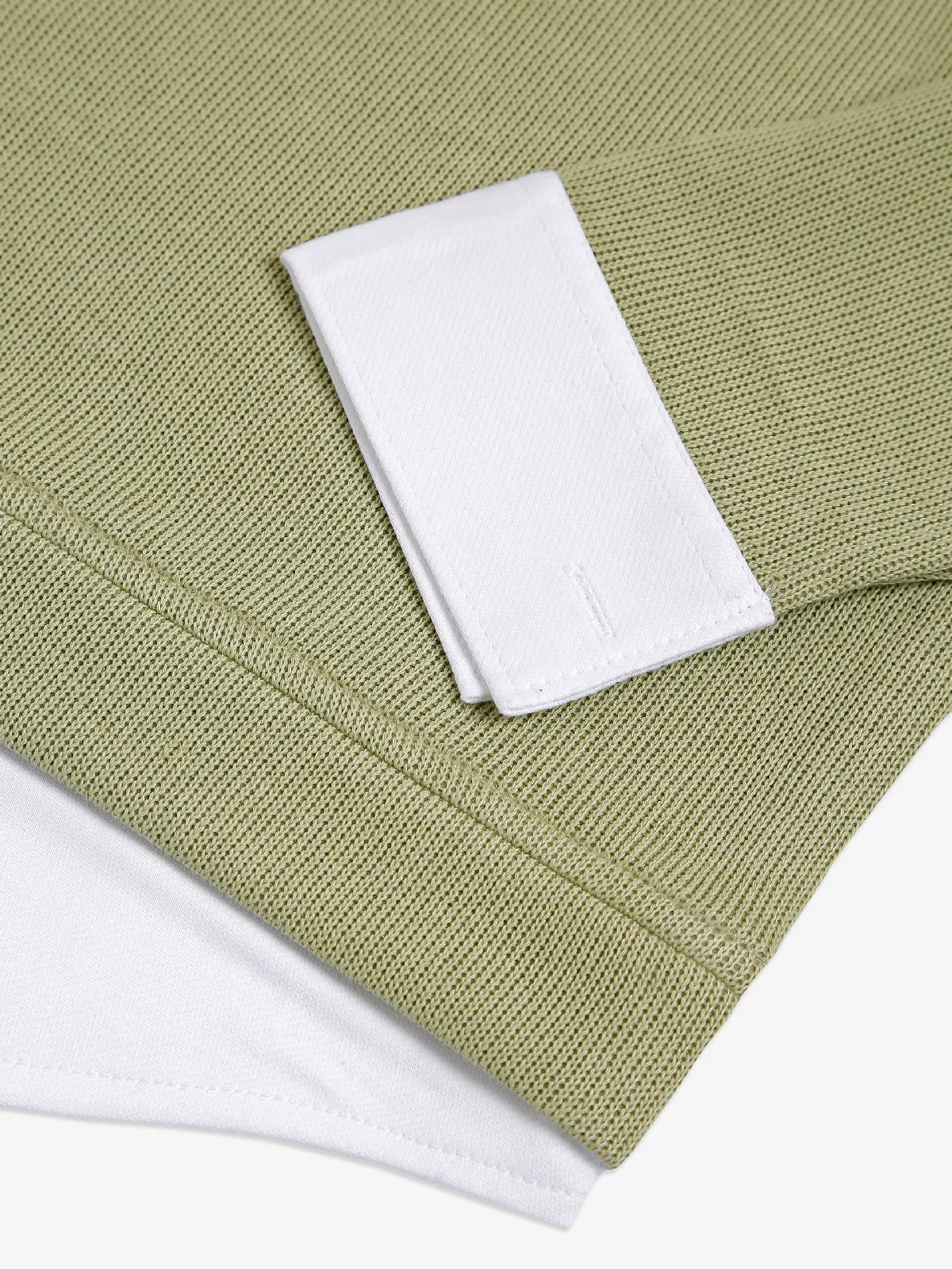 BAY BOY olive cotton shirt