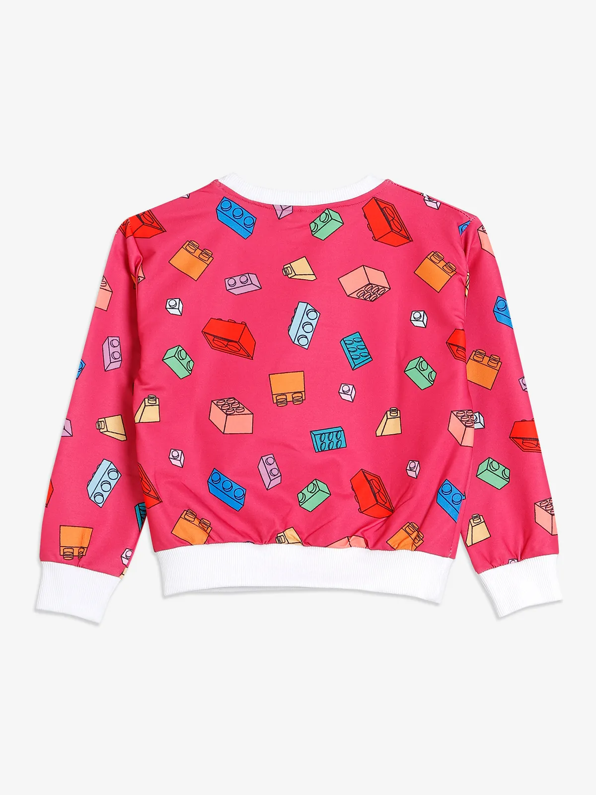 Bee&Honey pink printed sweatshirt