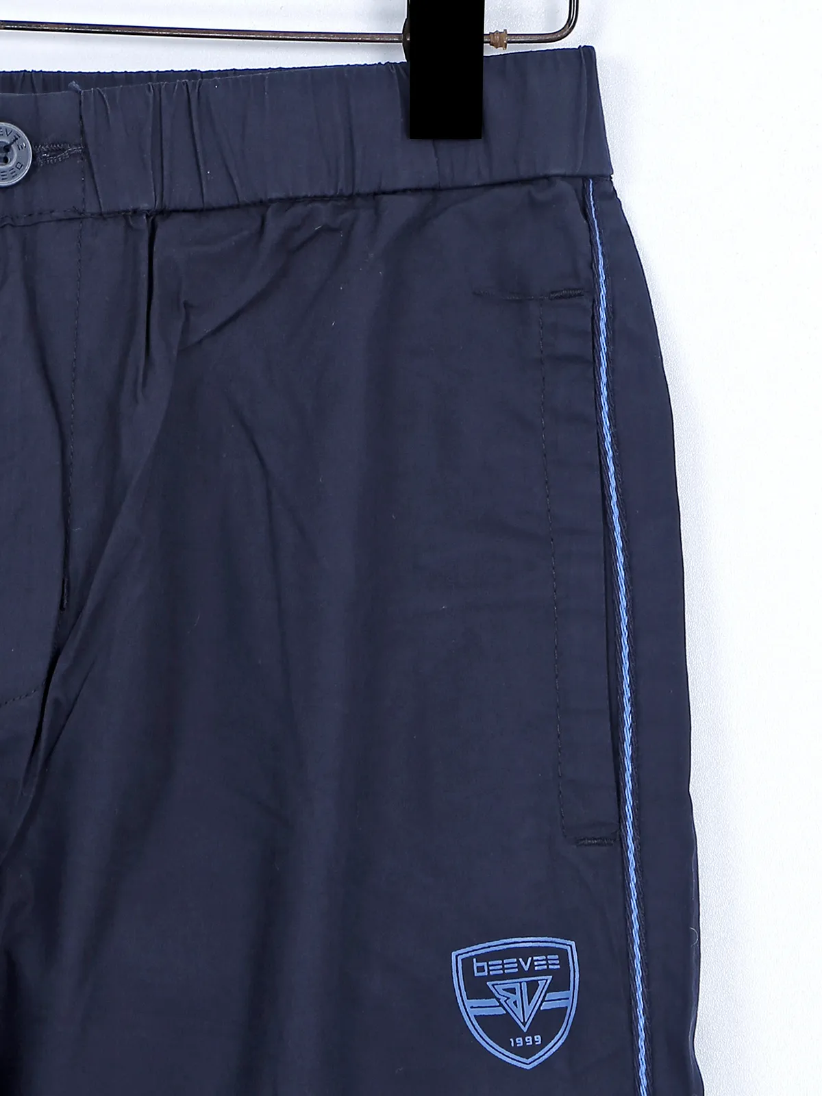Beevee cotton navy track pant