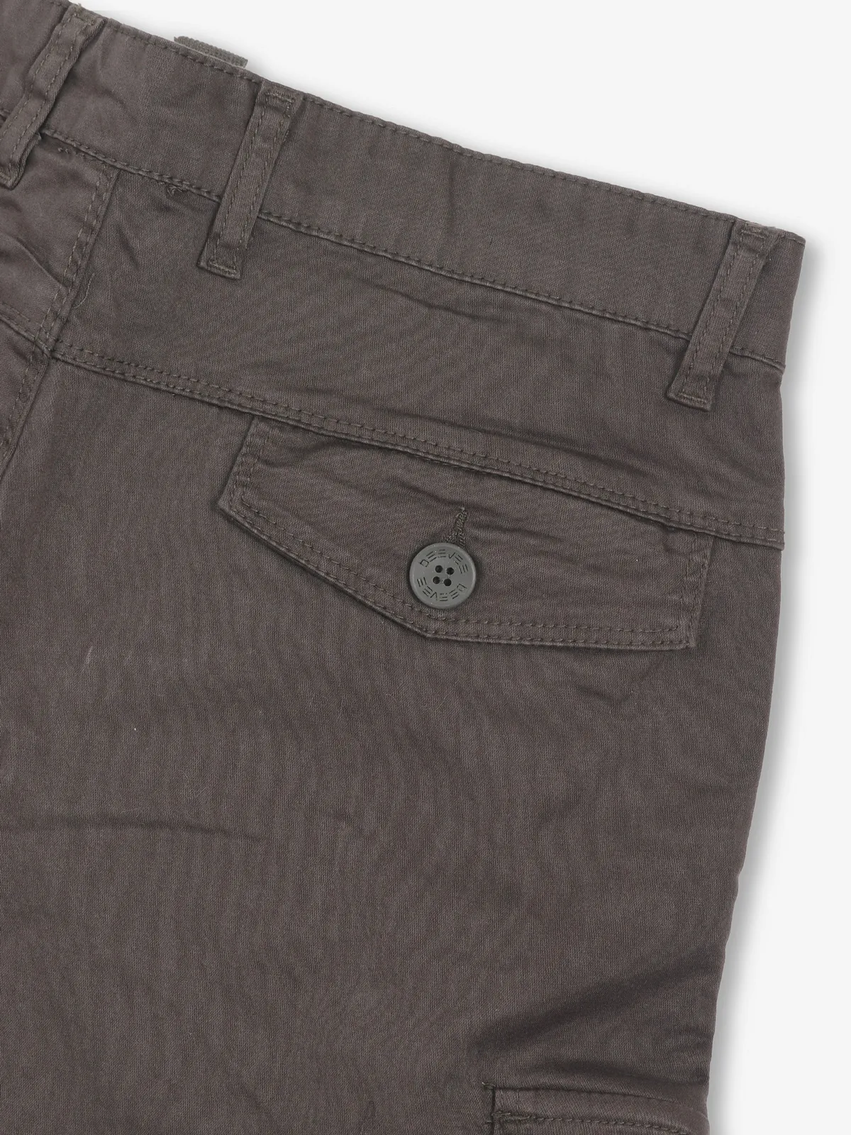 BEEVEE dark olive denim cargo jeans-G3-MJE5581 | United States
