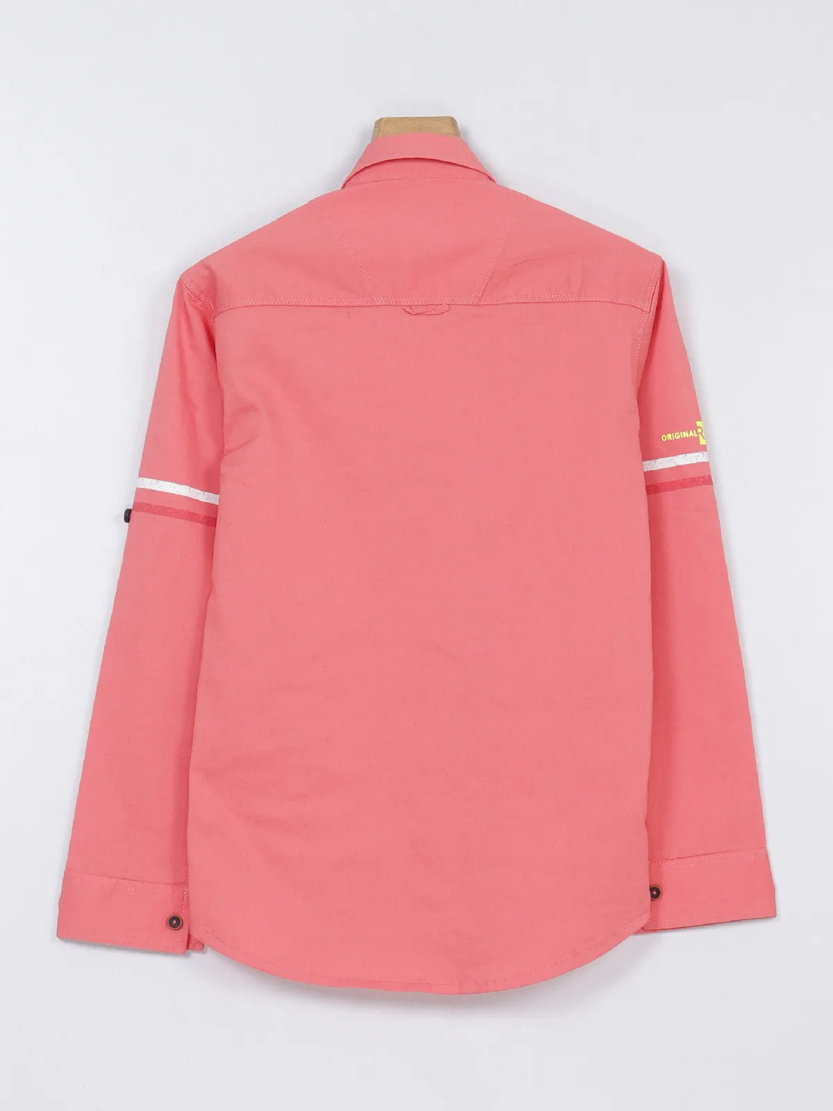 Blazo coral pink shirt in cotton