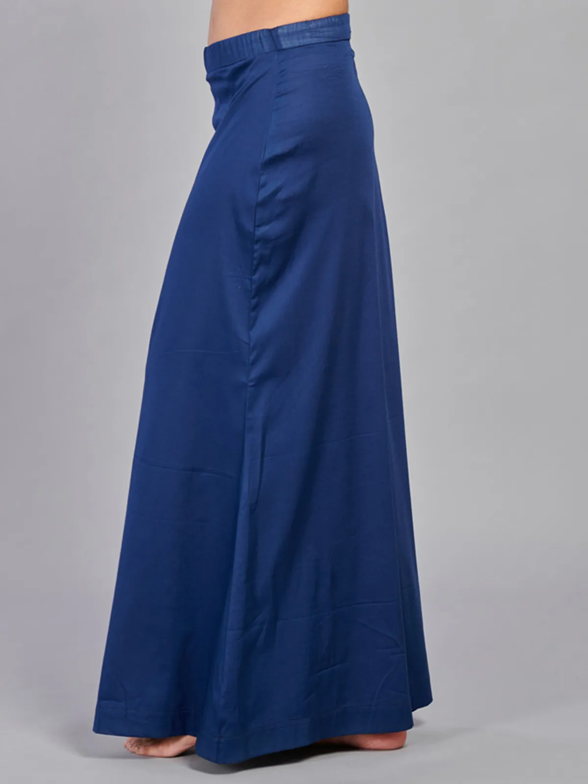 Blue lycra cotton saree shaper