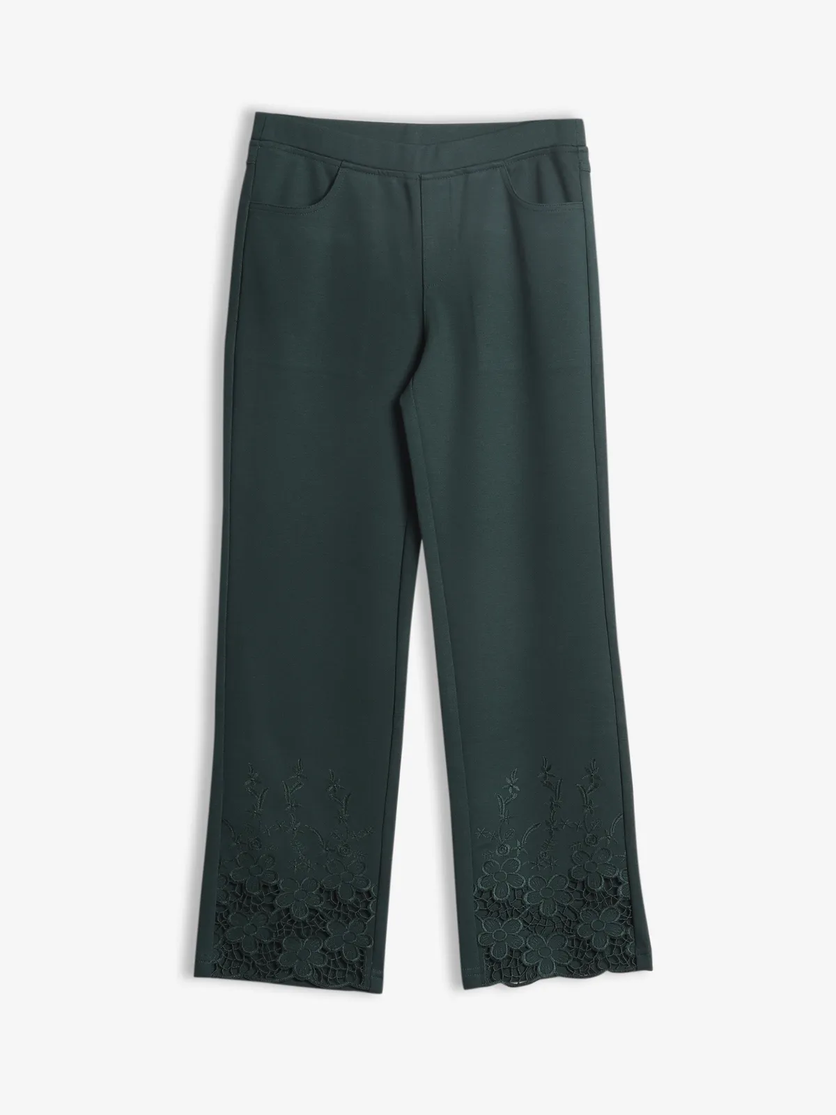 Boom rama green cotton jeggings