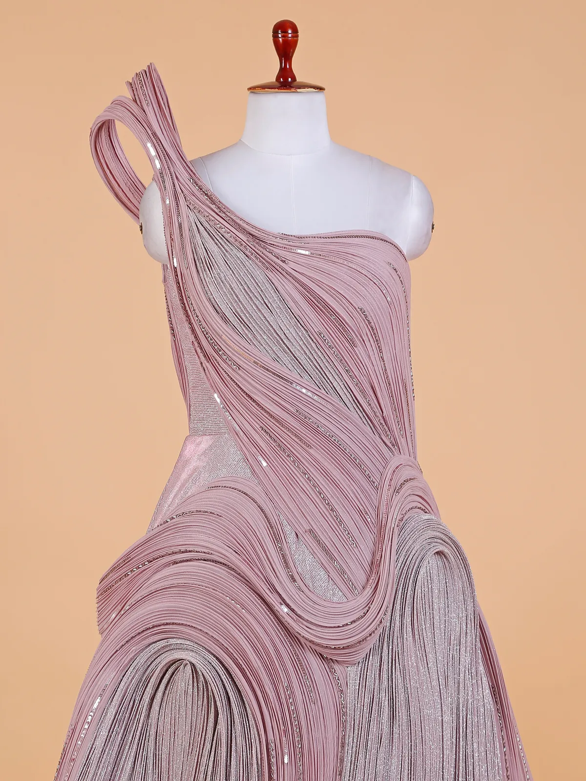 Brautiful light pink designer gown-G3-WGO2493 | United States