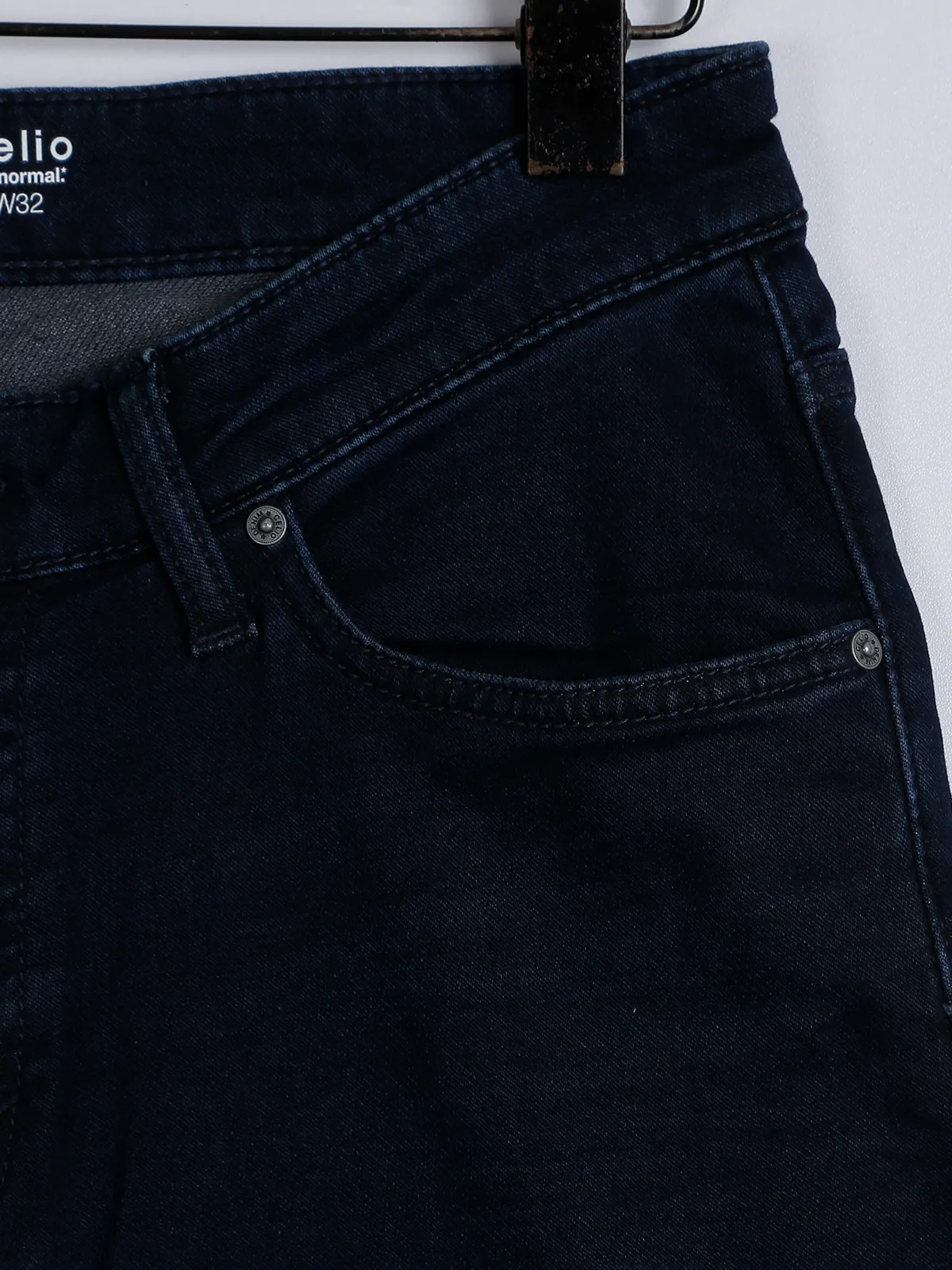 Celio solid navy jeans