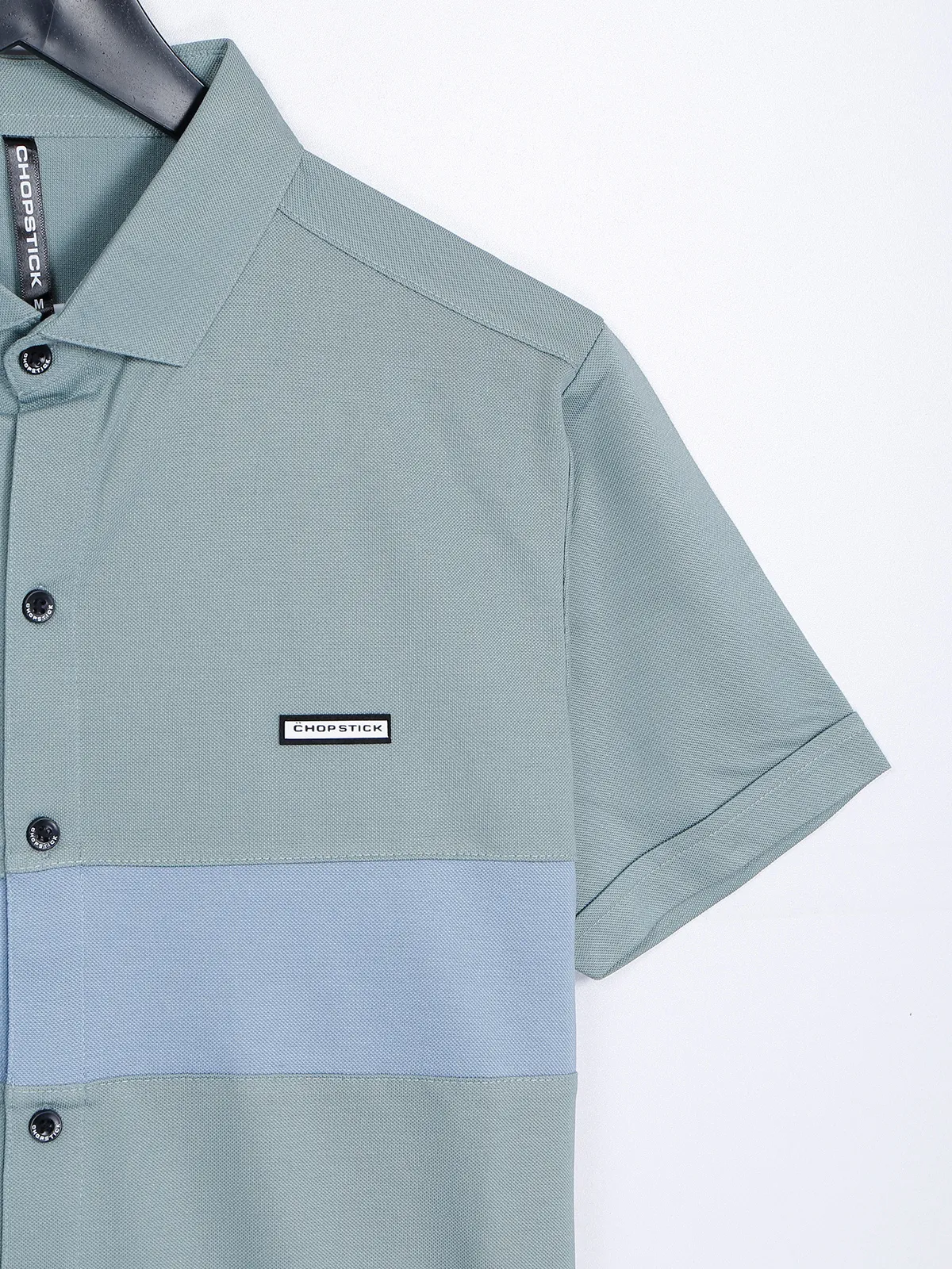 Chopstick cotton grey shirt