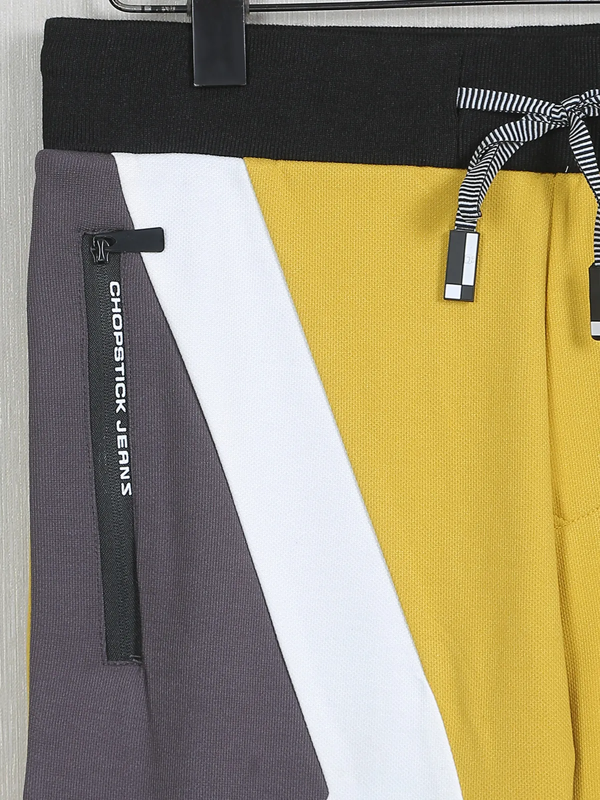 Chopstick dusty yellow colorcotton track pant