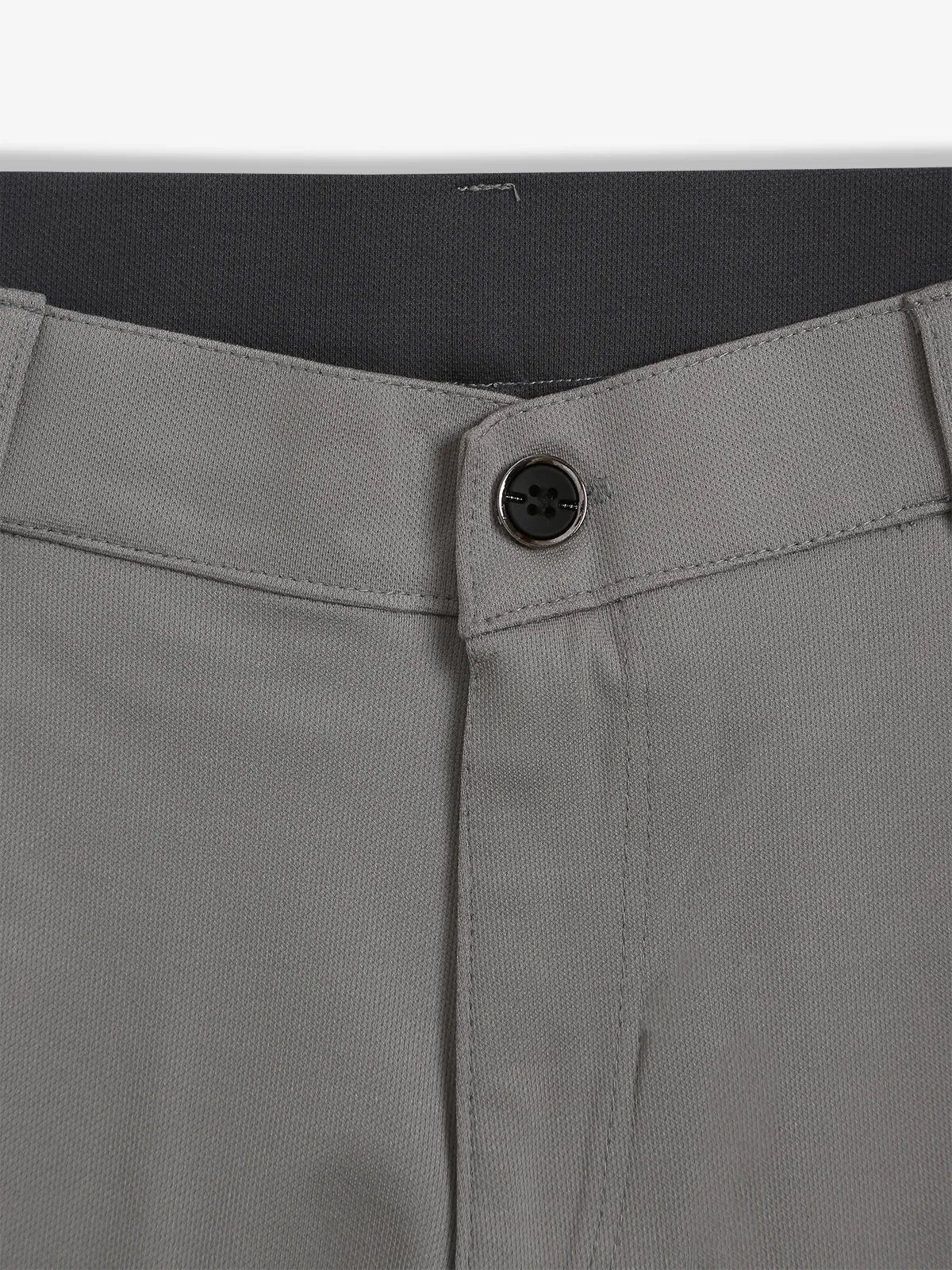 CHOPSTICK light grey solid cotton track pant