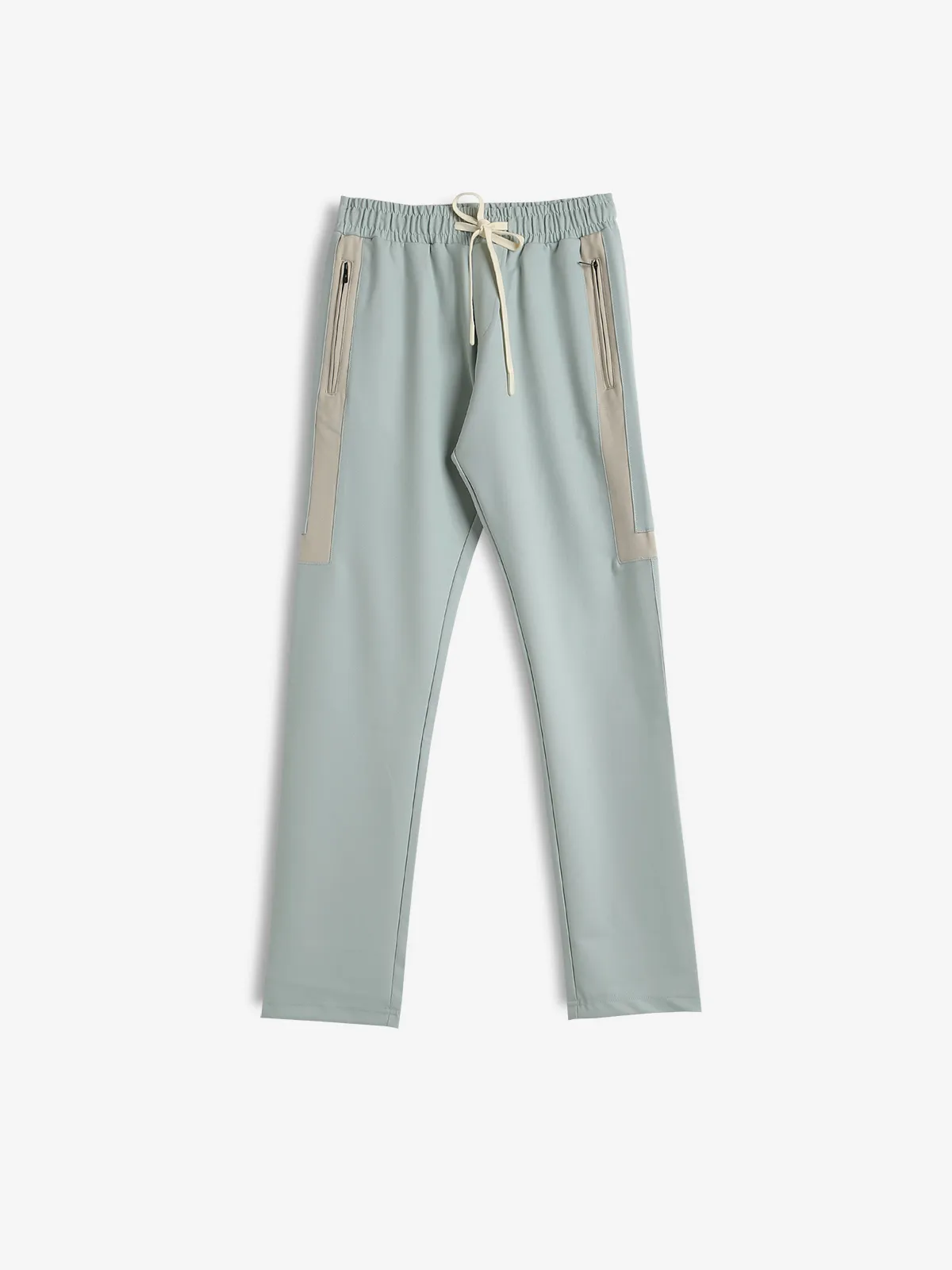 CHOPSTICK sky blue solid track pant