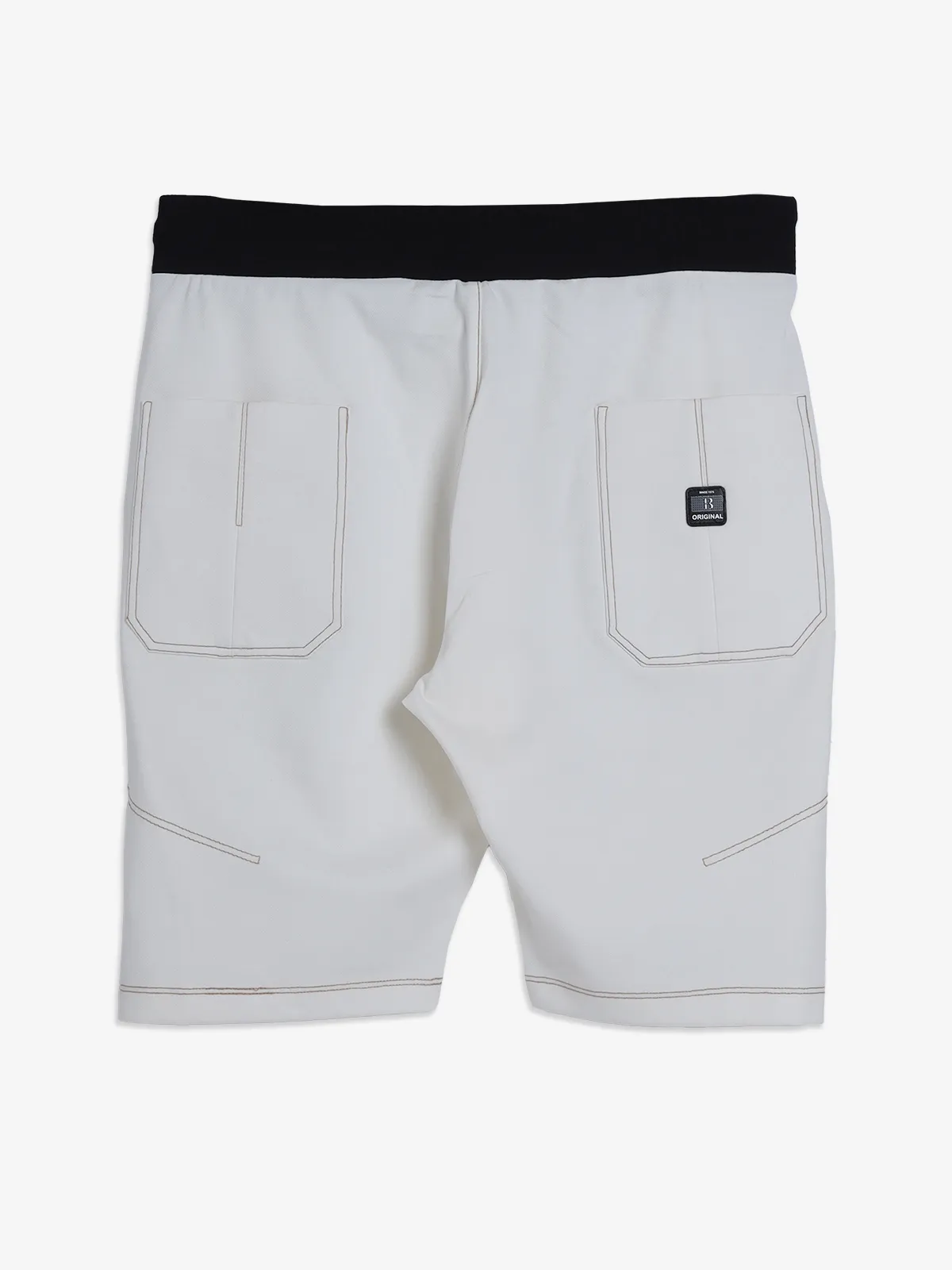 CHOPSTICK white cotton shorts