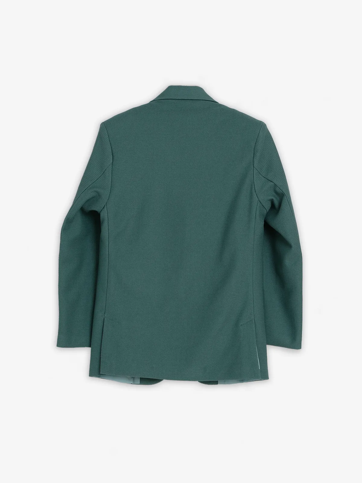 Classic rama green texture blazer