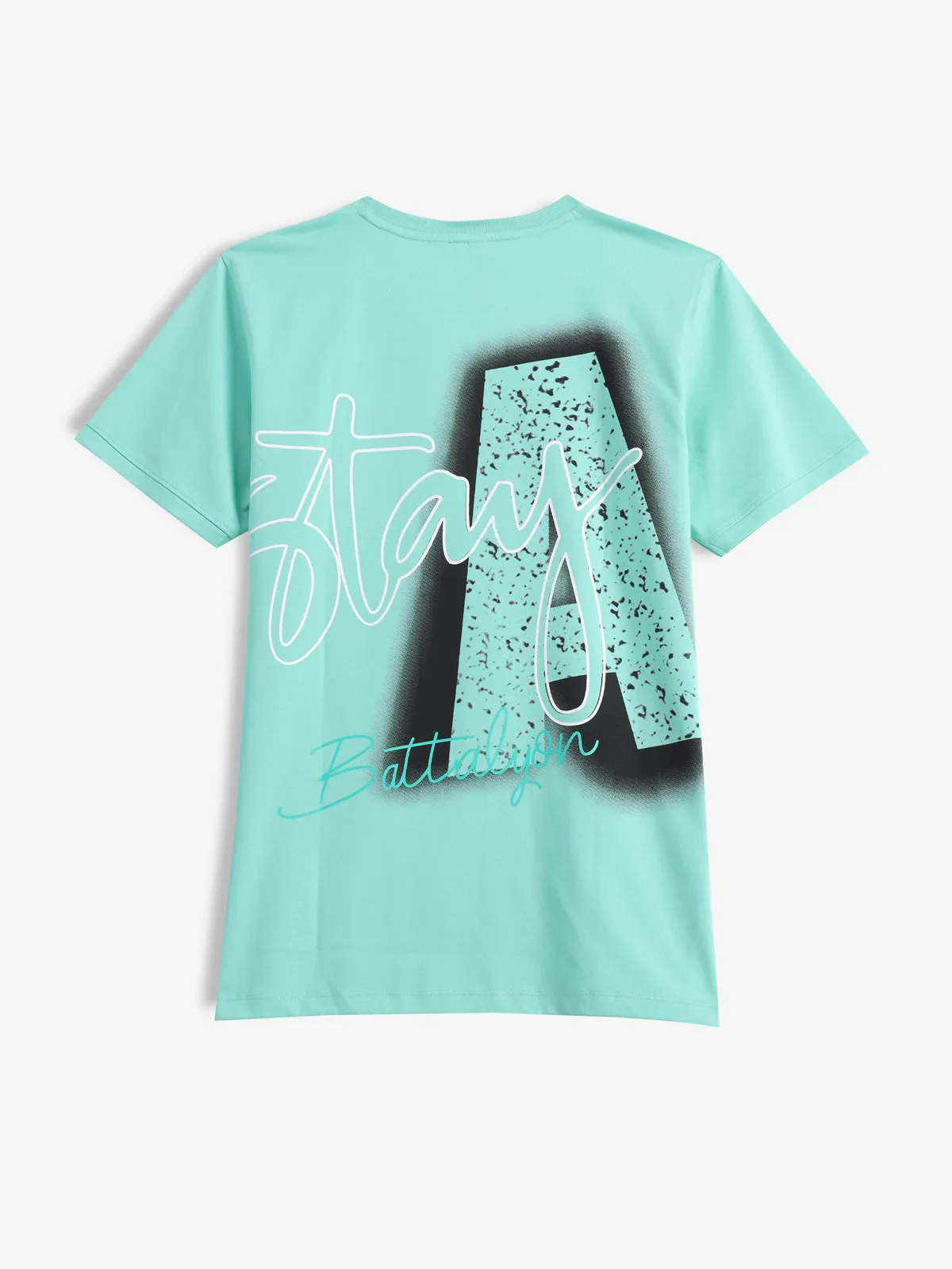 COOKYSS printed mint green t-shirt