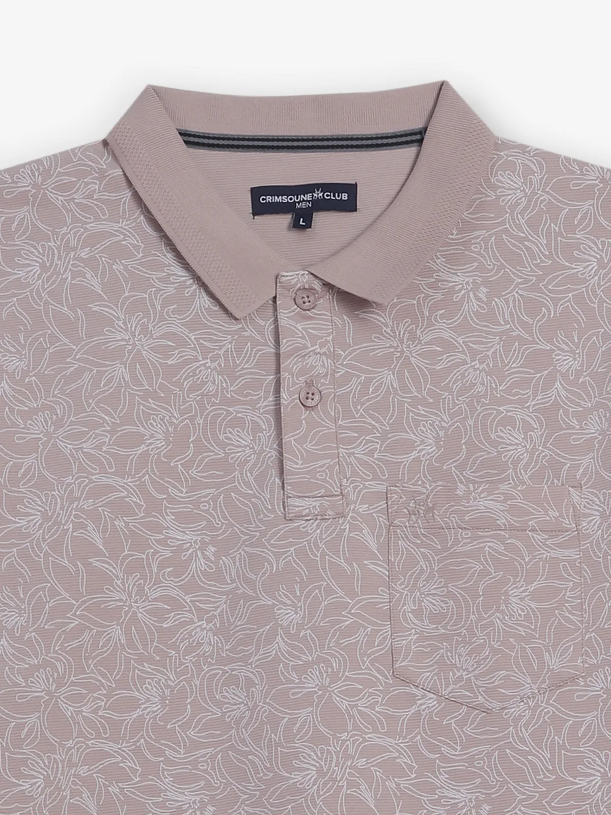 CRIMSOUNE CLUB cotton onion pink t-shirt