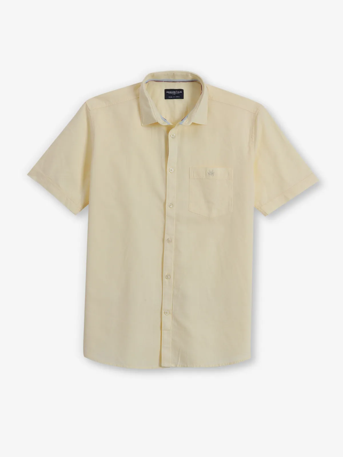 CRIMSOUNE CLUB light yellow shirt