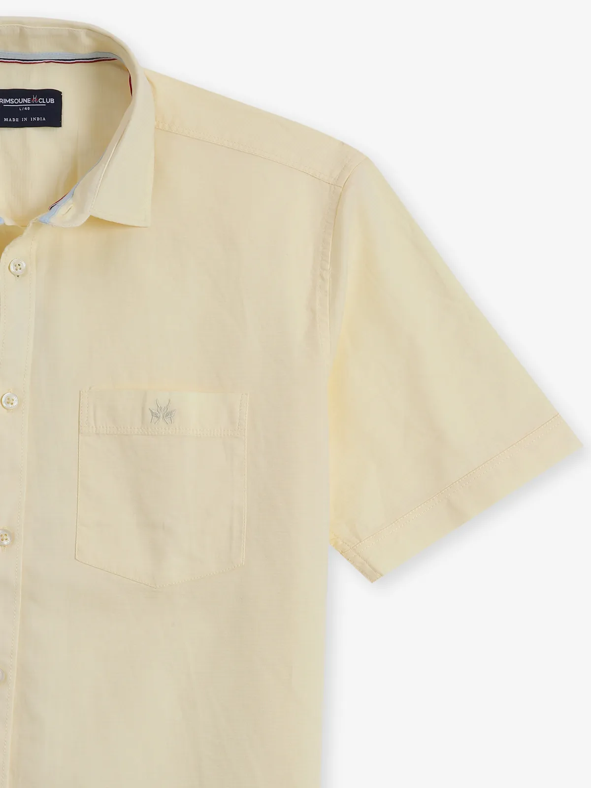 CRIMSOUNE CLUB light yellow shirt