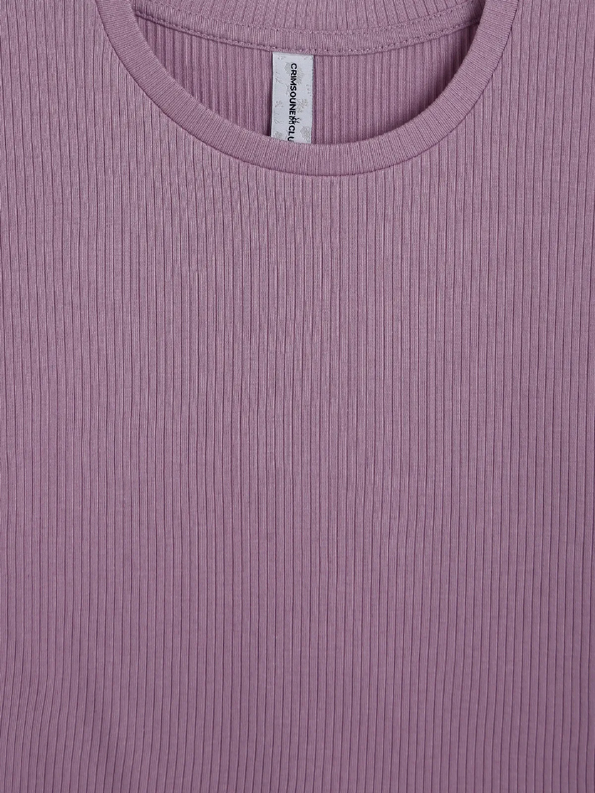 Crimsoune Club purple plain top
