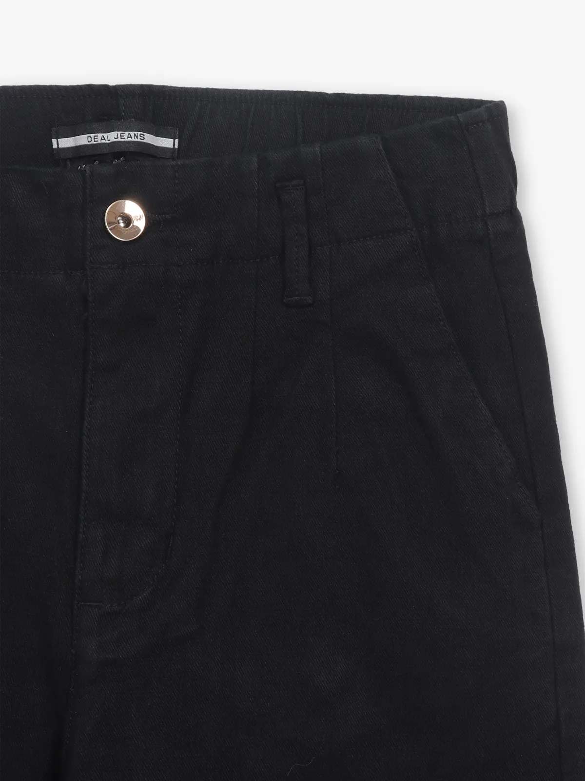 DEAL black denim solid casual jeans