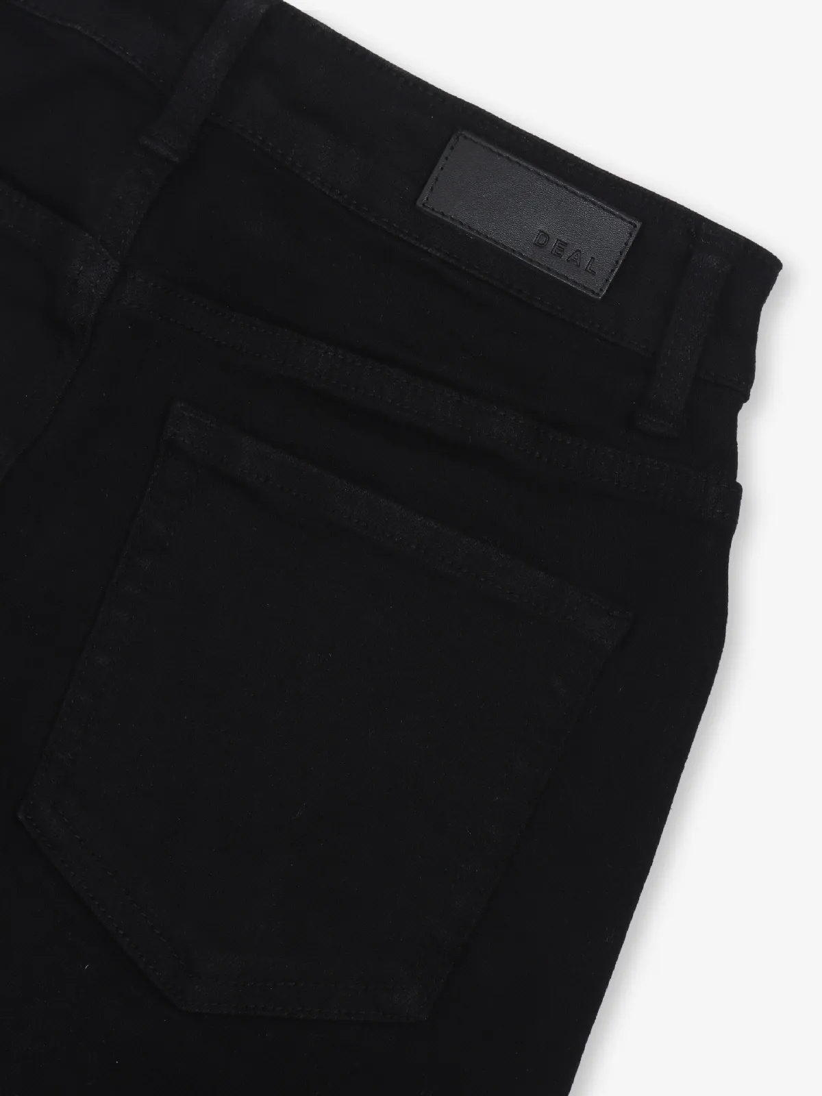 DEAL black denim solid jeans
