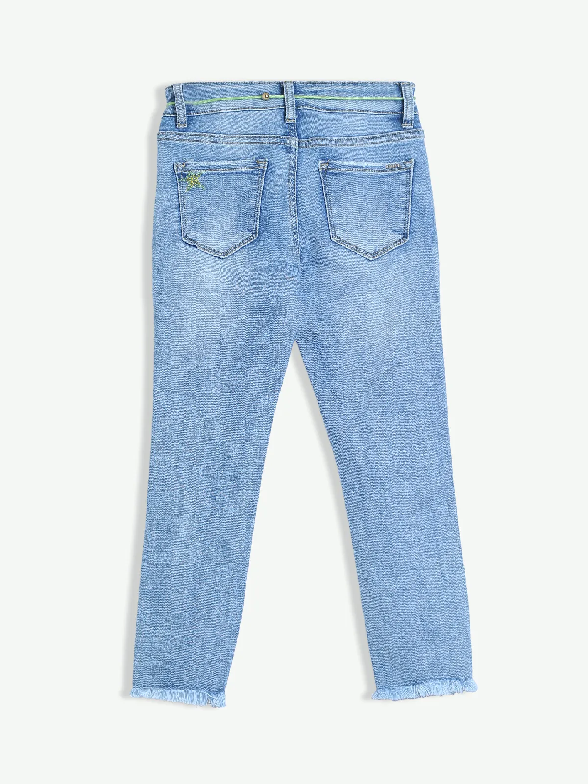 Deal blue ripped jeans