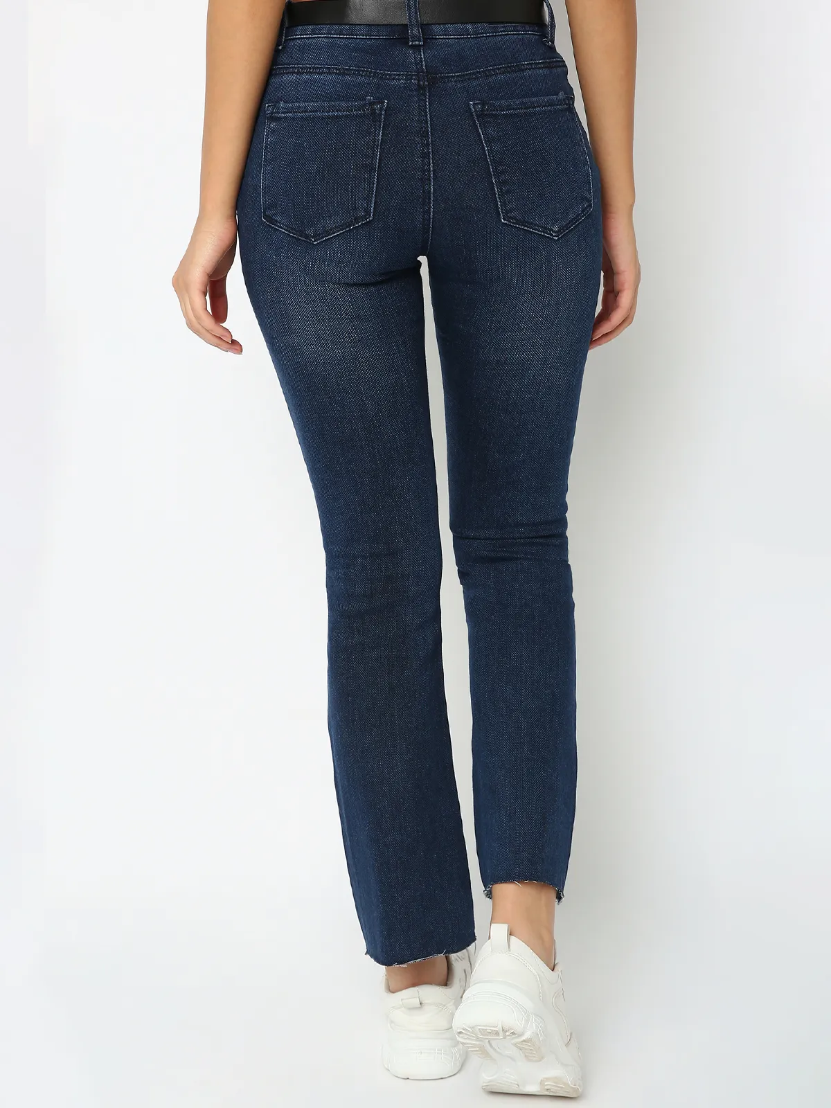 Deal dark blue washed denim jeans