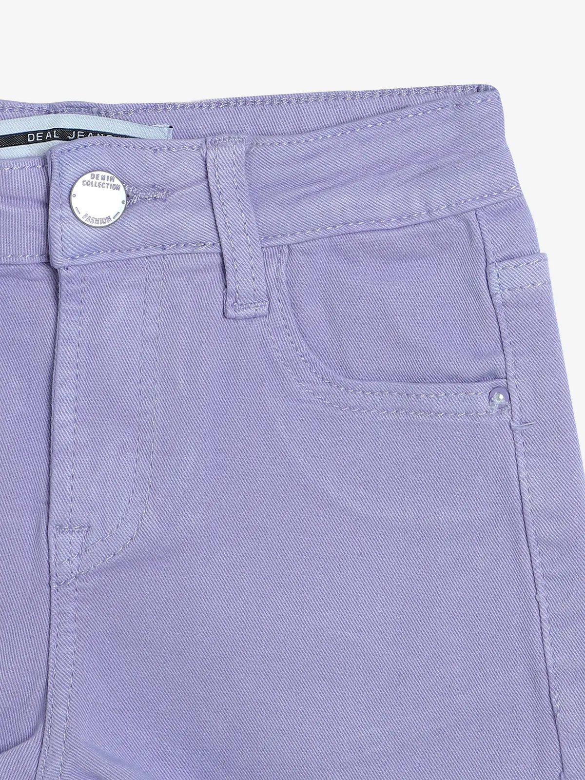 DEAL lilac purple solid shorts