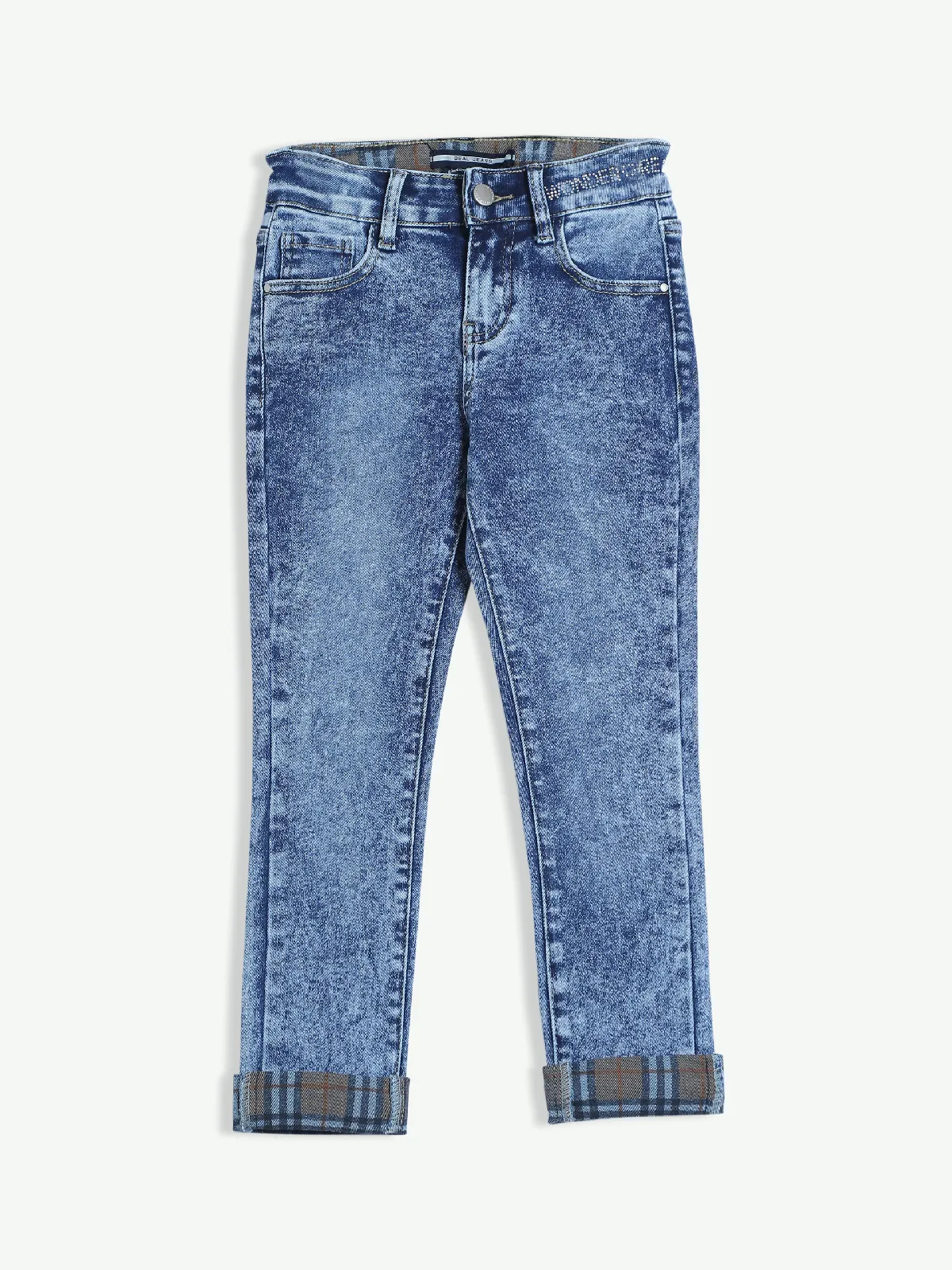 Deal navy washed denim jeans