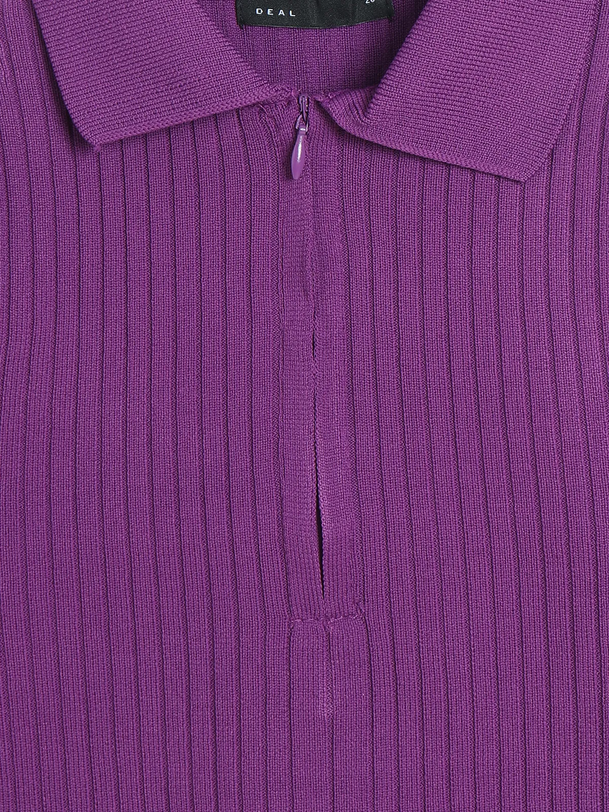 DEAL purple cotton sleeveless top