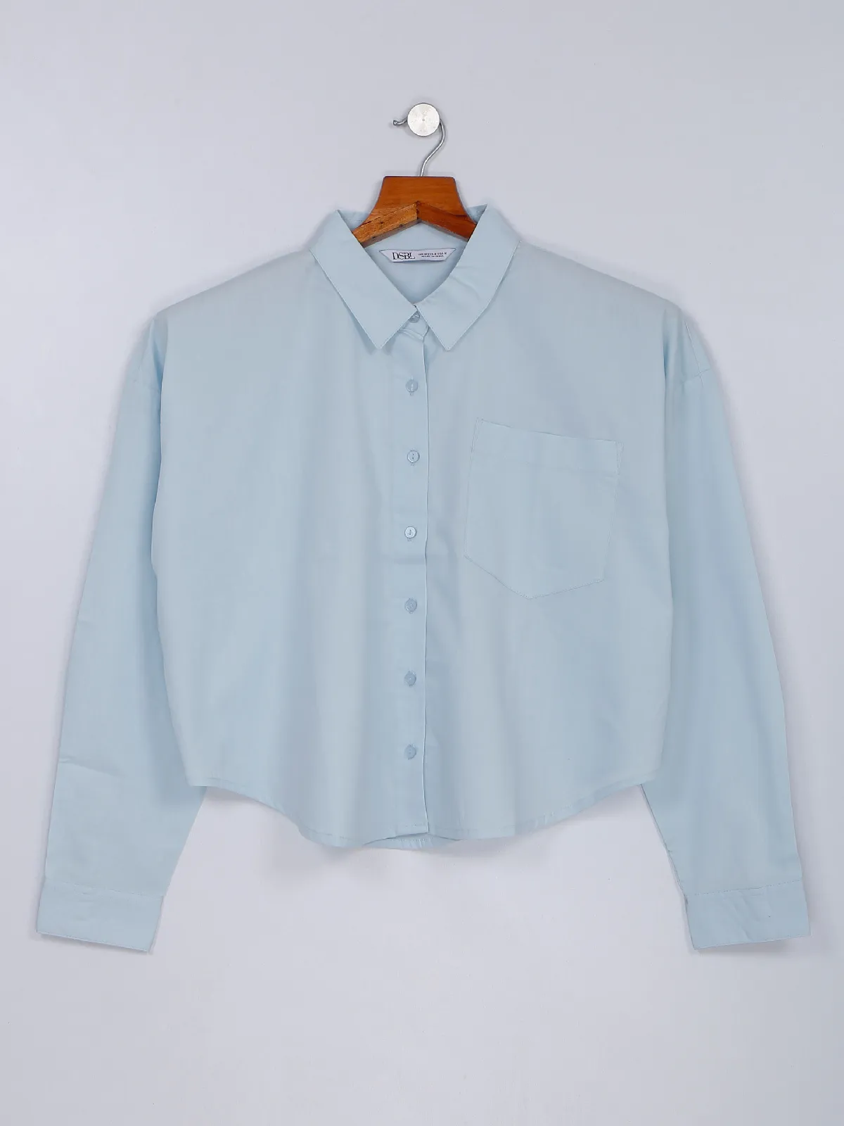 Desi Belle sky blue cotton shirt