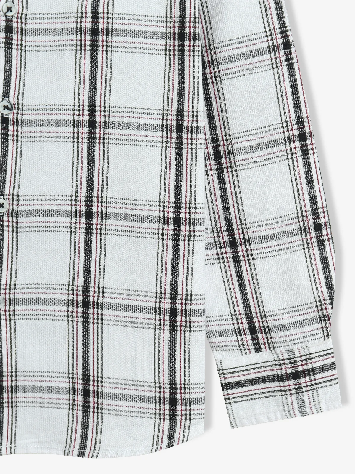 DNJS white checks cotton shirt