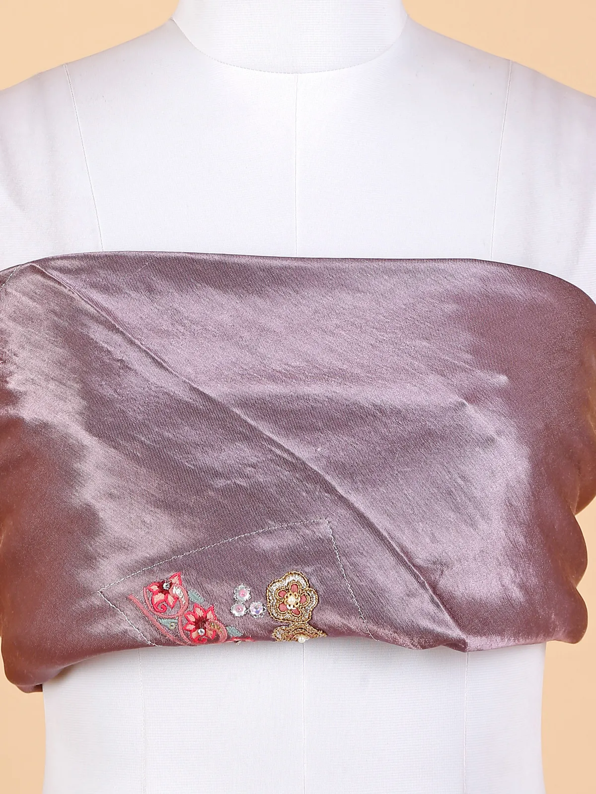 Elegant silk purple lehenga choli