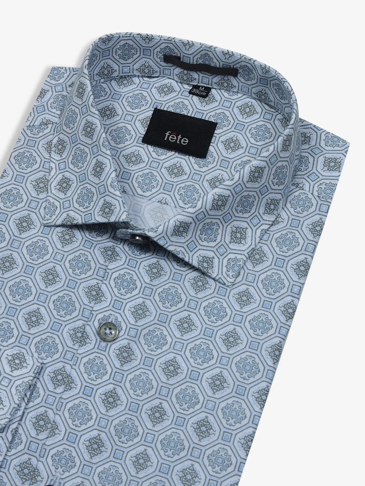 FETE light blue cotton shirt