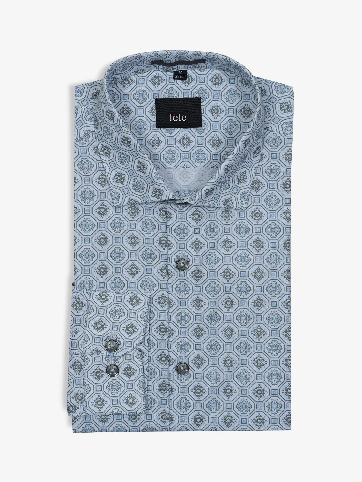 FETE light blue cotton shirt