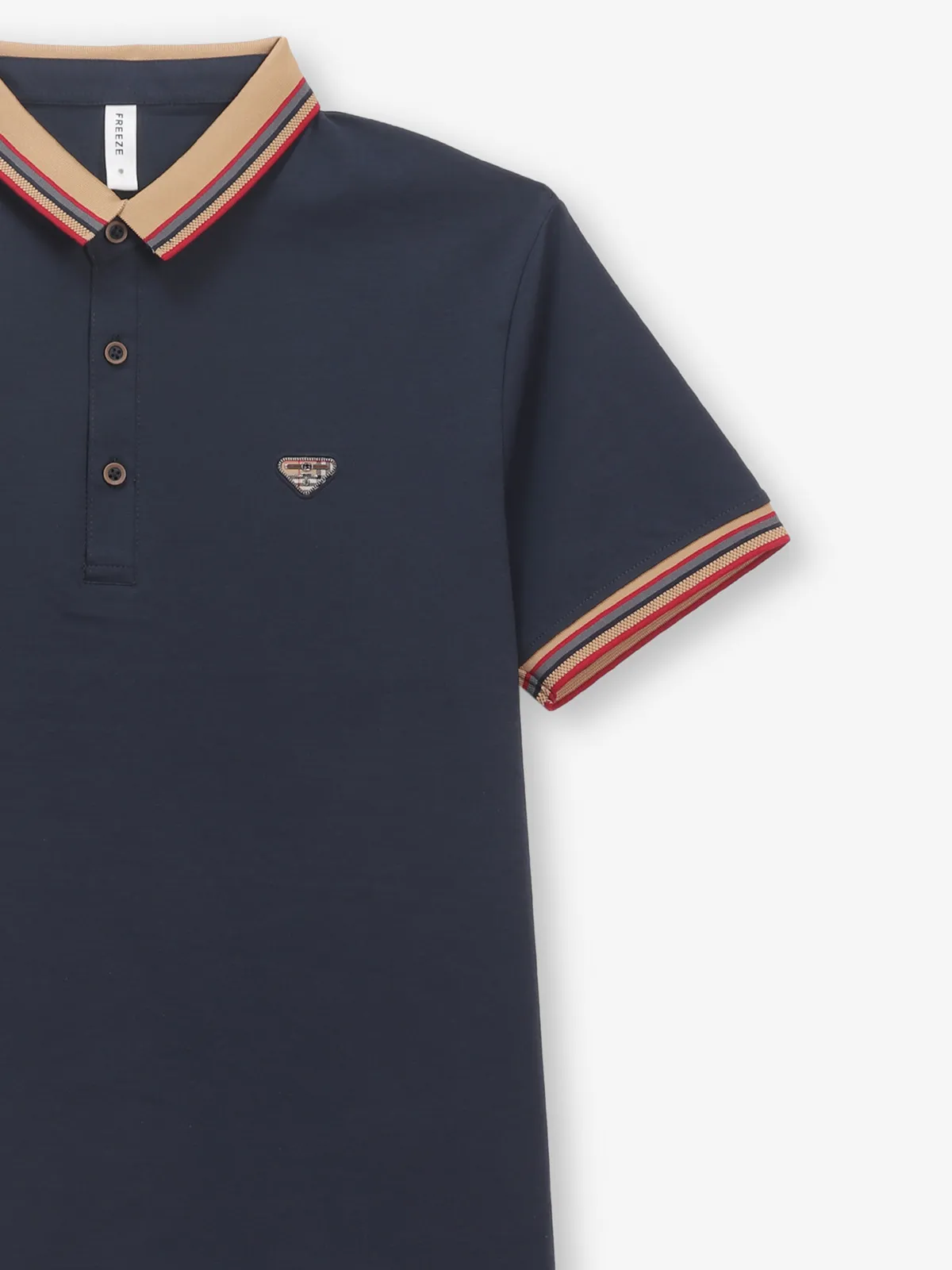 FREEZE navy t-shirt in cotton
