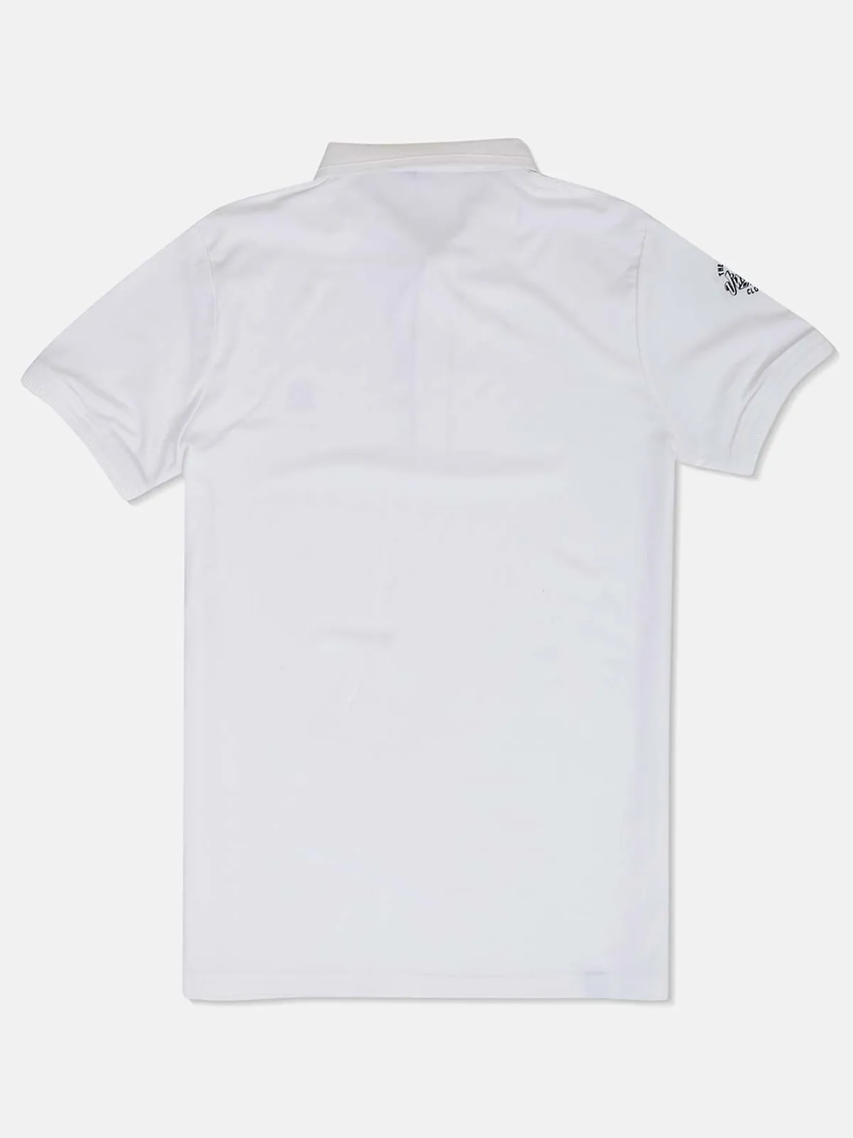 Freeze solid white cotton t-shirt