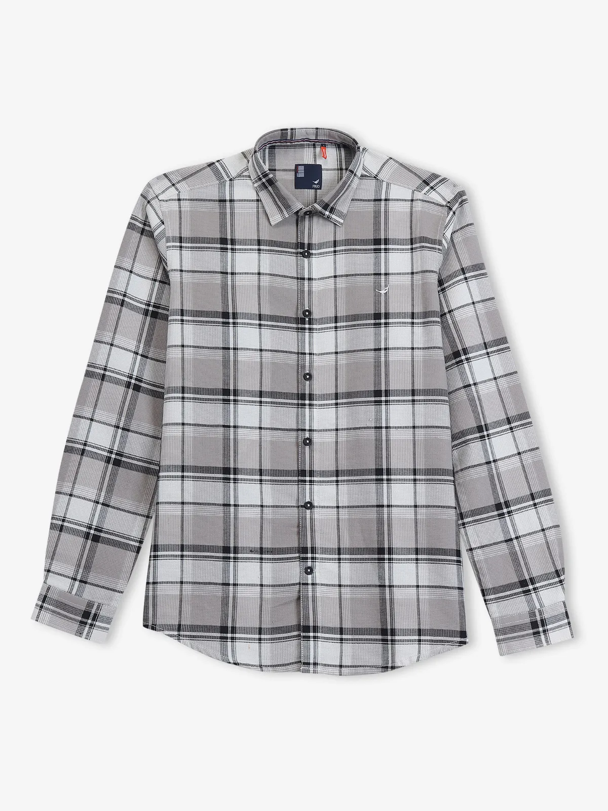 FRIO cotton white casual shirt