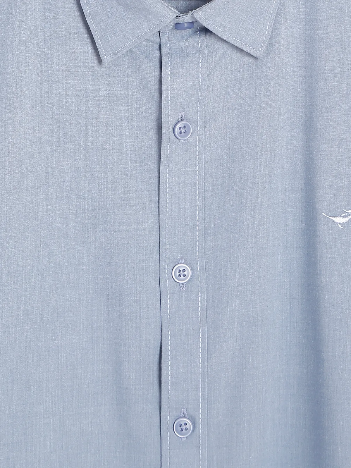 Frio light blue plain shirt