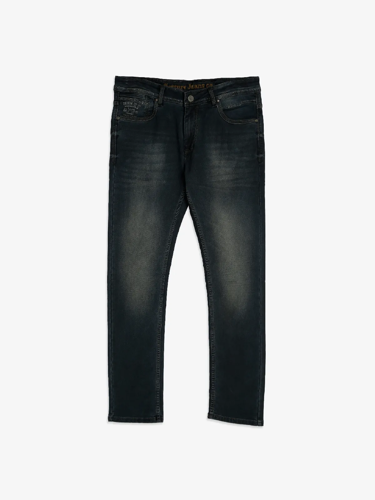 Gesture black washed men jeans