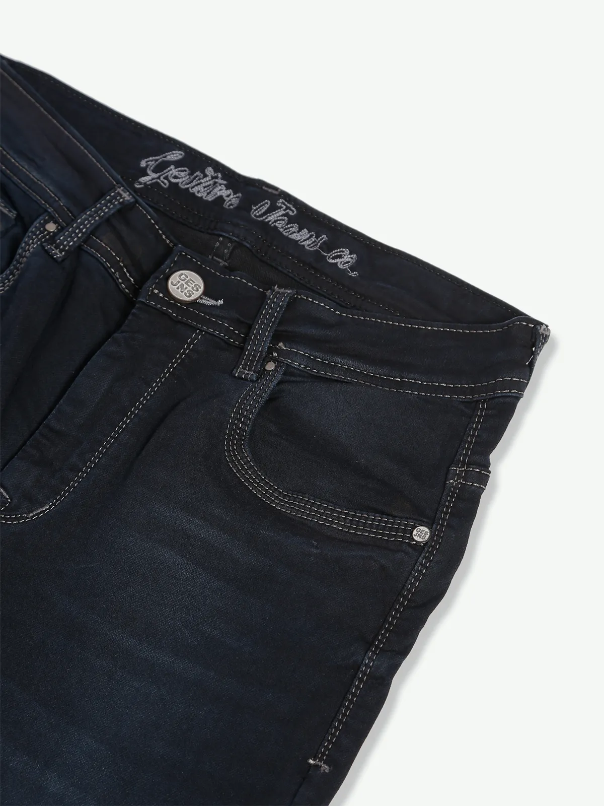 Gesture dark navy narrow fit jeans