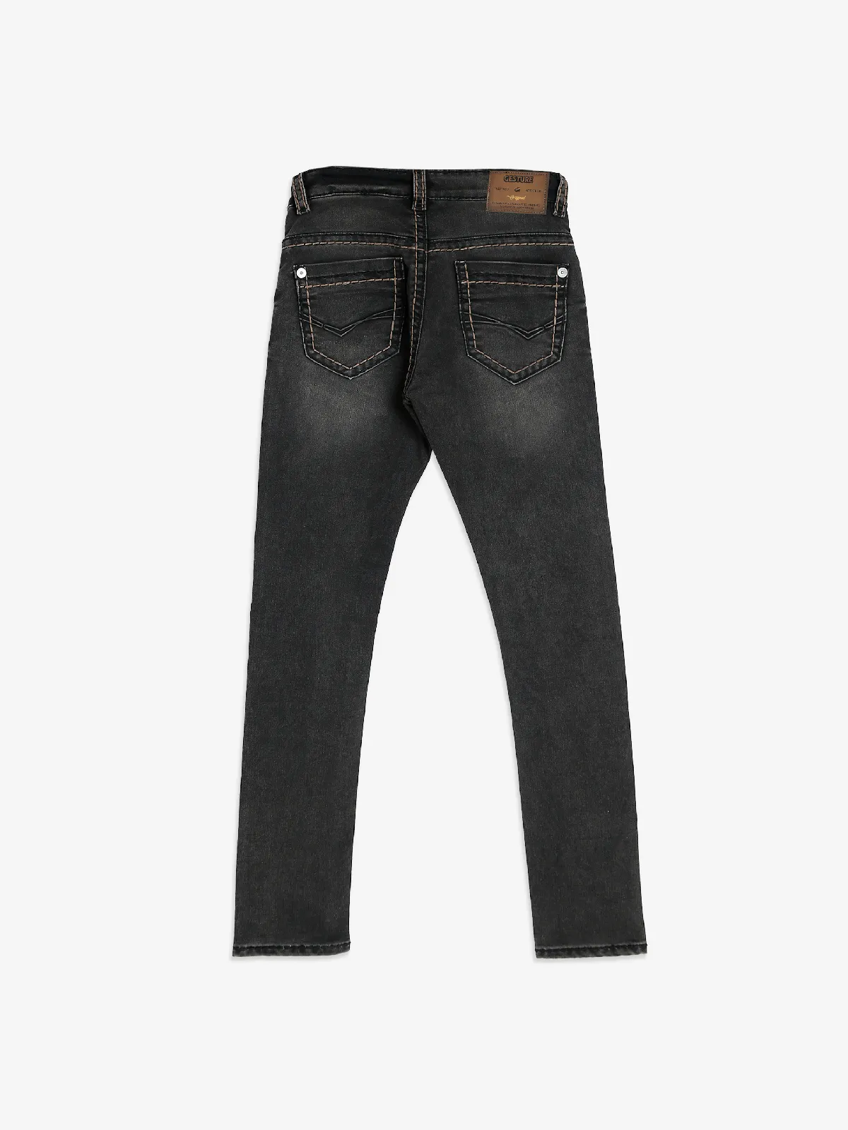 Gesture letest solid black jeans