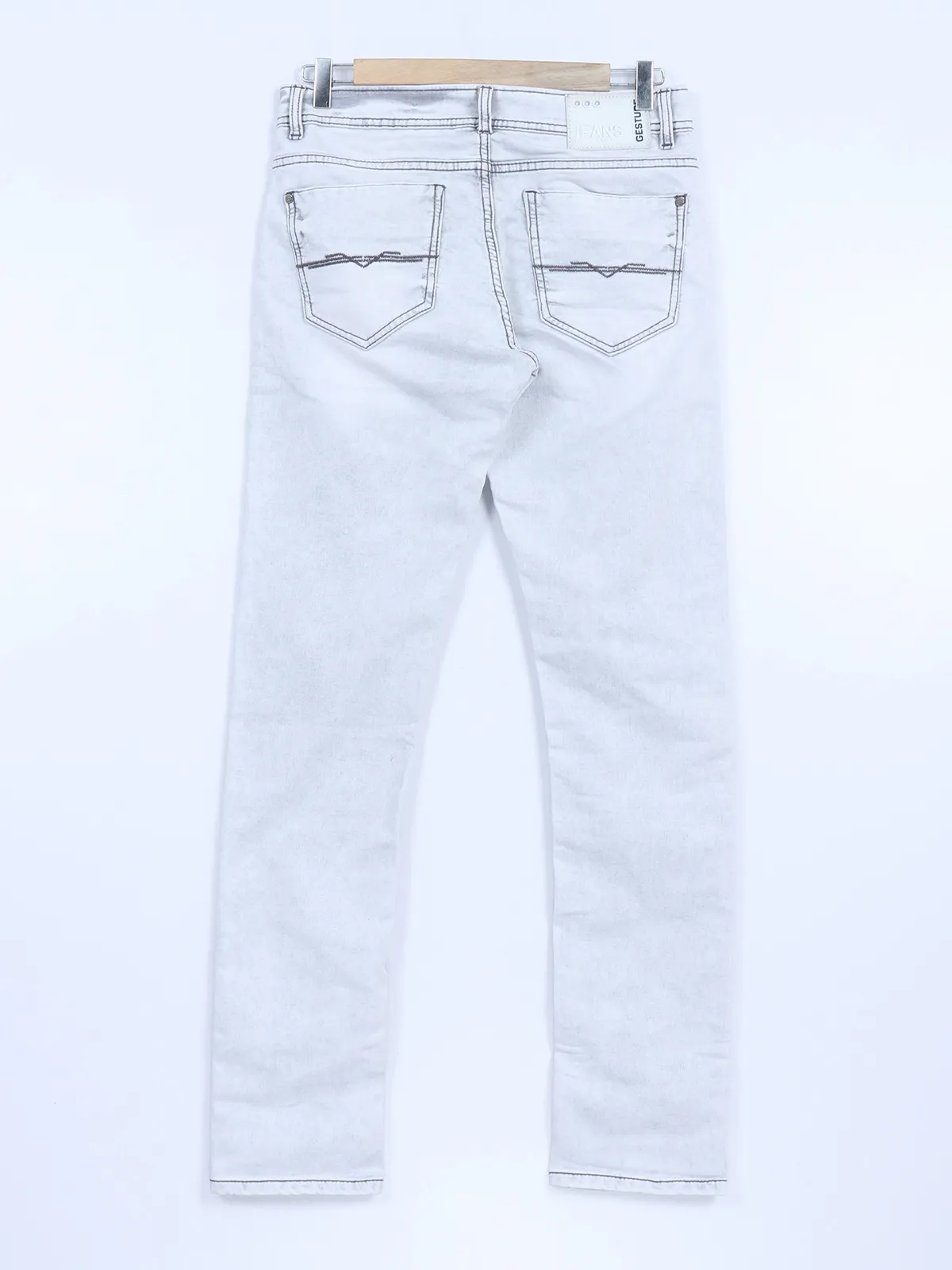 Gesture light grey slim fit jeans