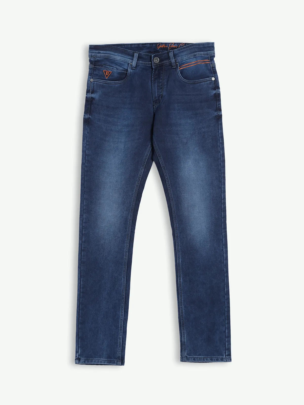 Gesture narrow fit blue jeans