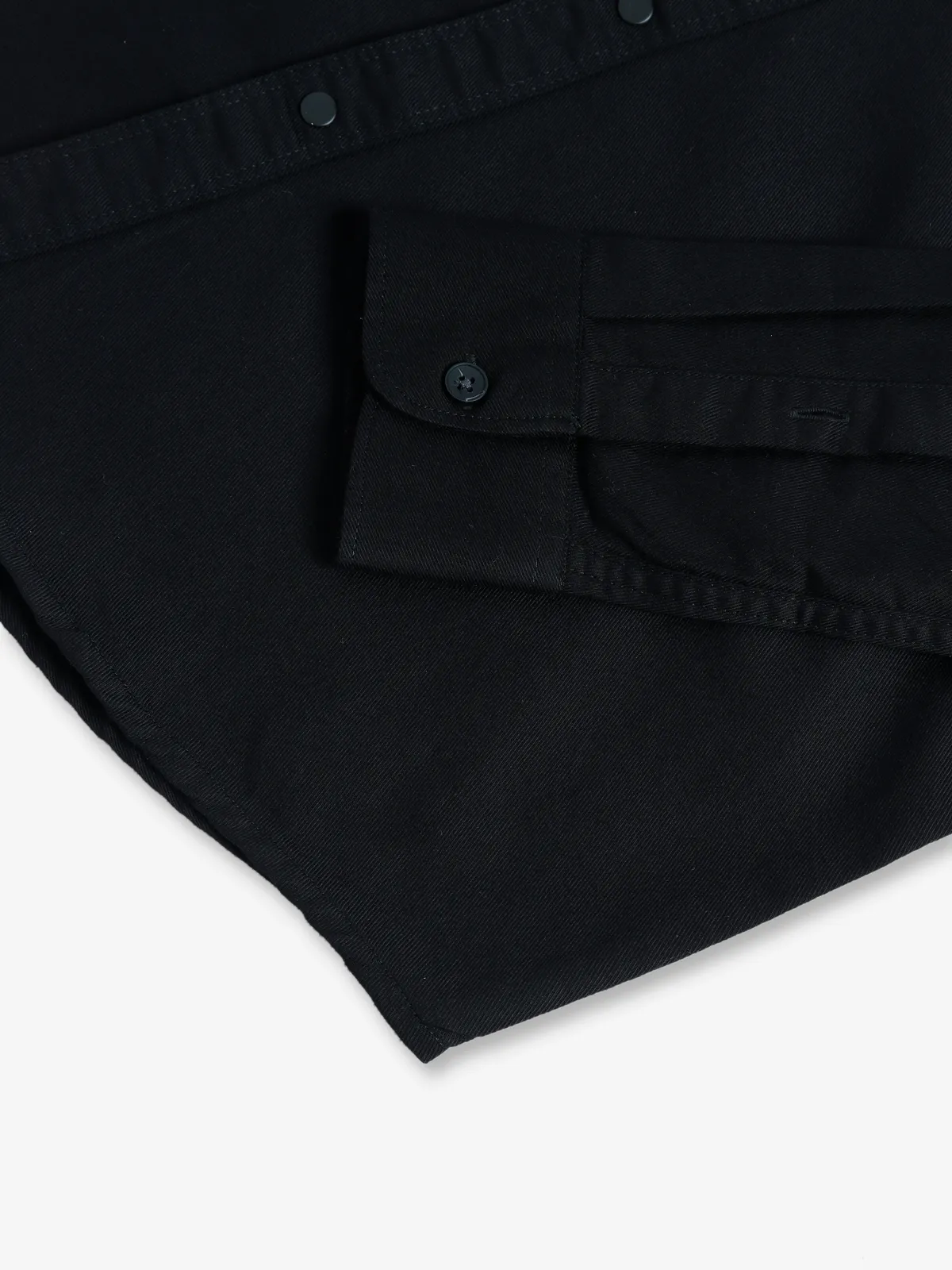 Gianti black plain shirt