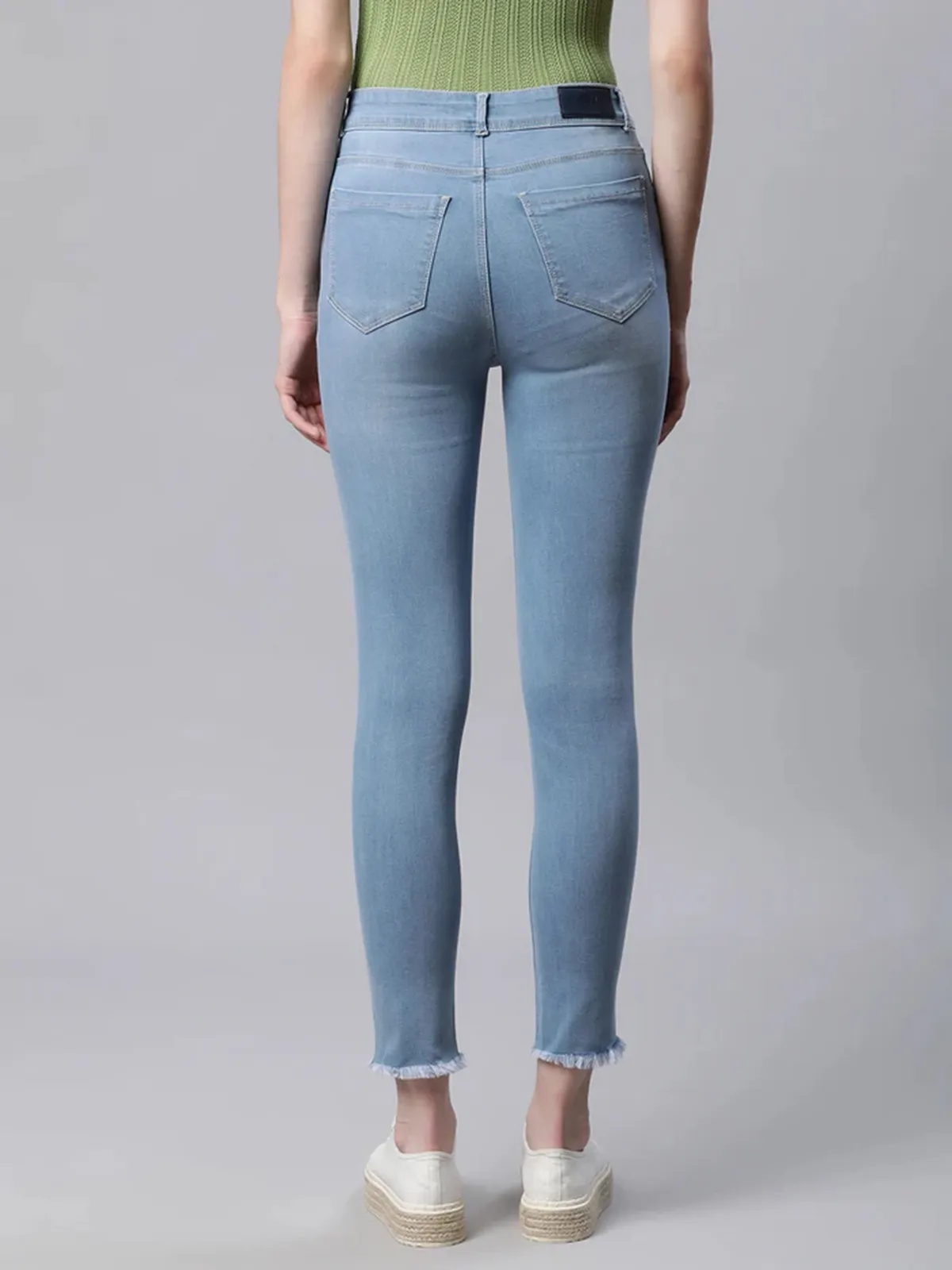 Global Republic light blue washed slim fit jeans