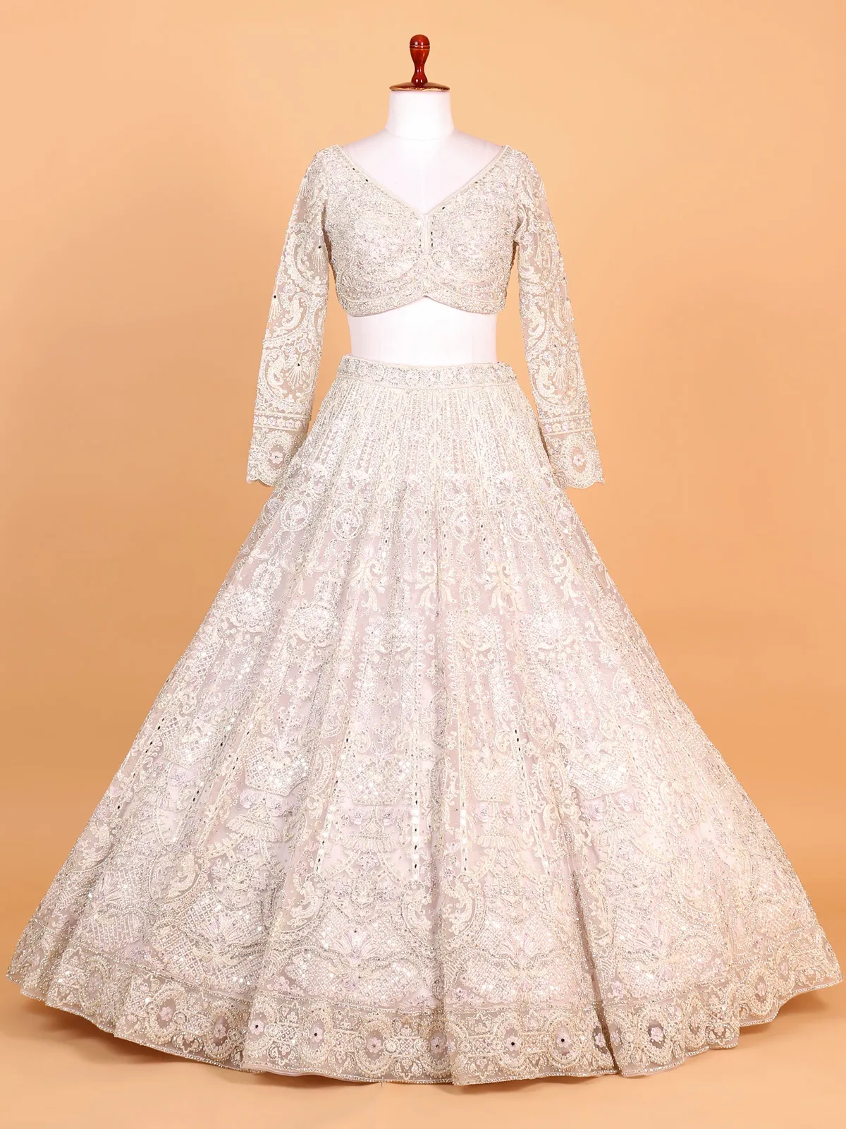 Gorgeous lilac purple lehenga choli